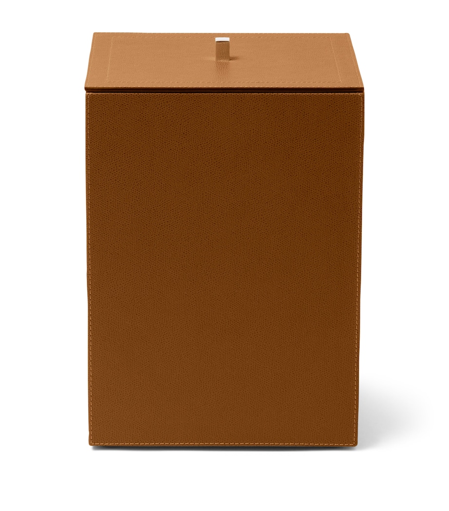 Frette Leather Otello Storage Box Tabacco Image 1