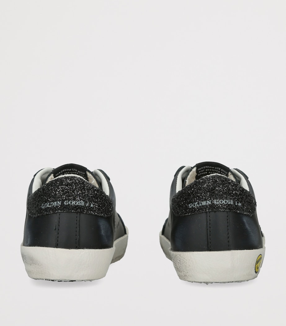 Golden Goose Leather Super-Star Sneakers Black Image 4
