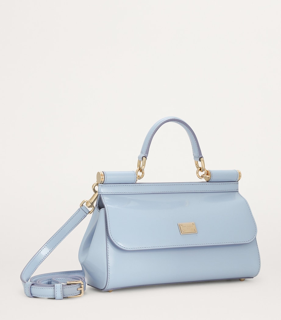 Medium Leather Sicily Top-Handle Bag 80789- ZUCCHERO 6 Image 3