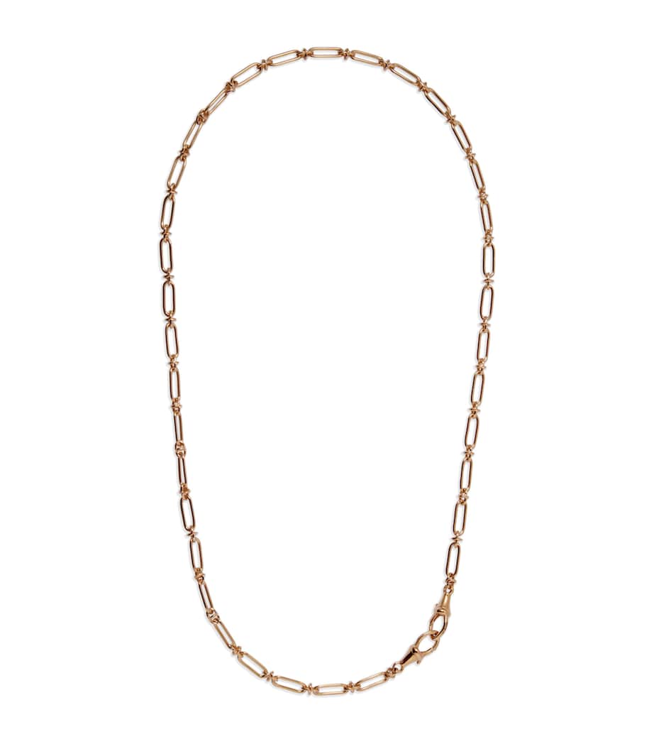 Annoushka Yellow Gold Knuckle Classic Link Chain Necklace Yellow Gold Image 1