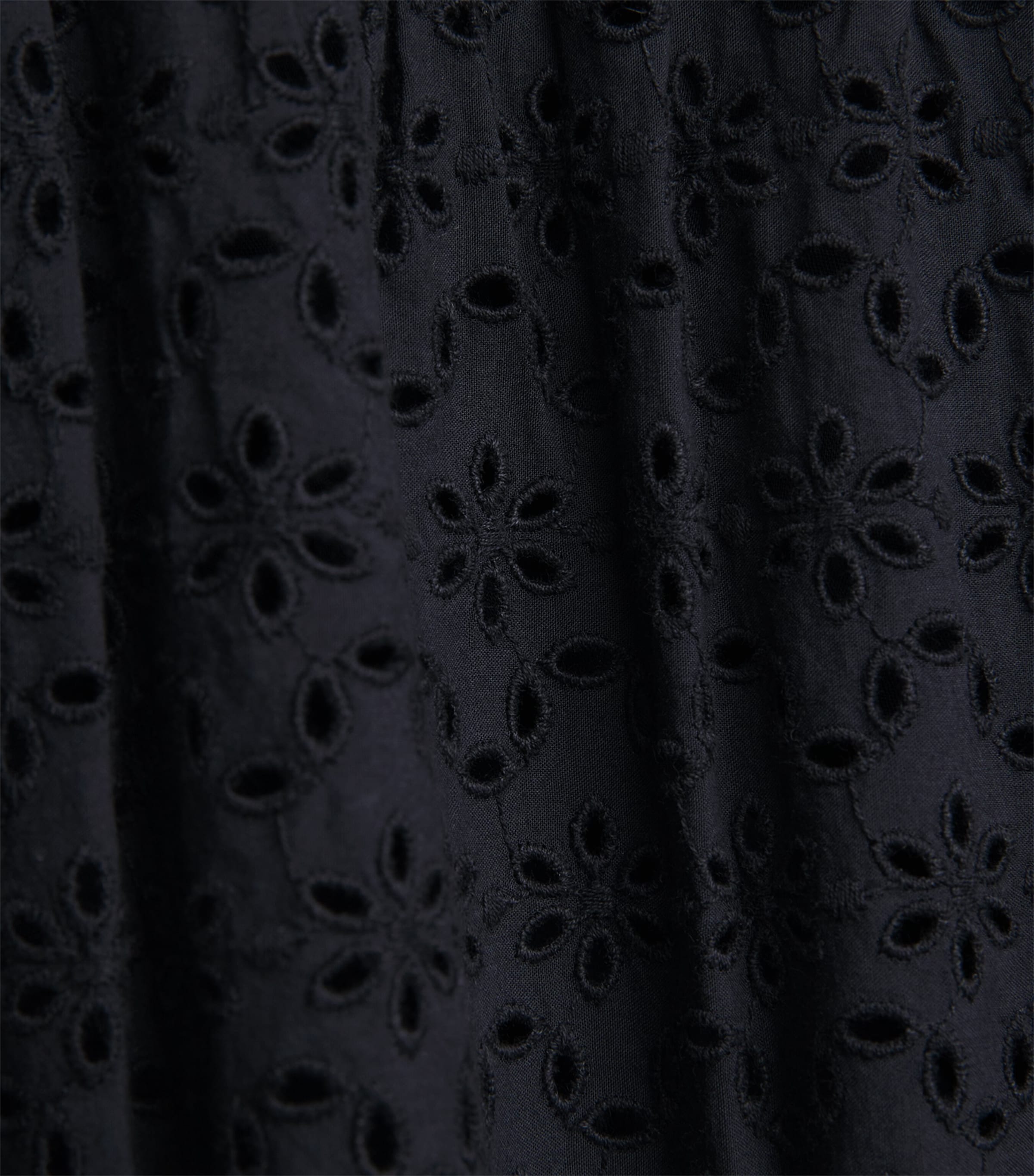 Ulla Johnson Womens Broderie Anglaise Constance Maxi Dress Midnight Image 6