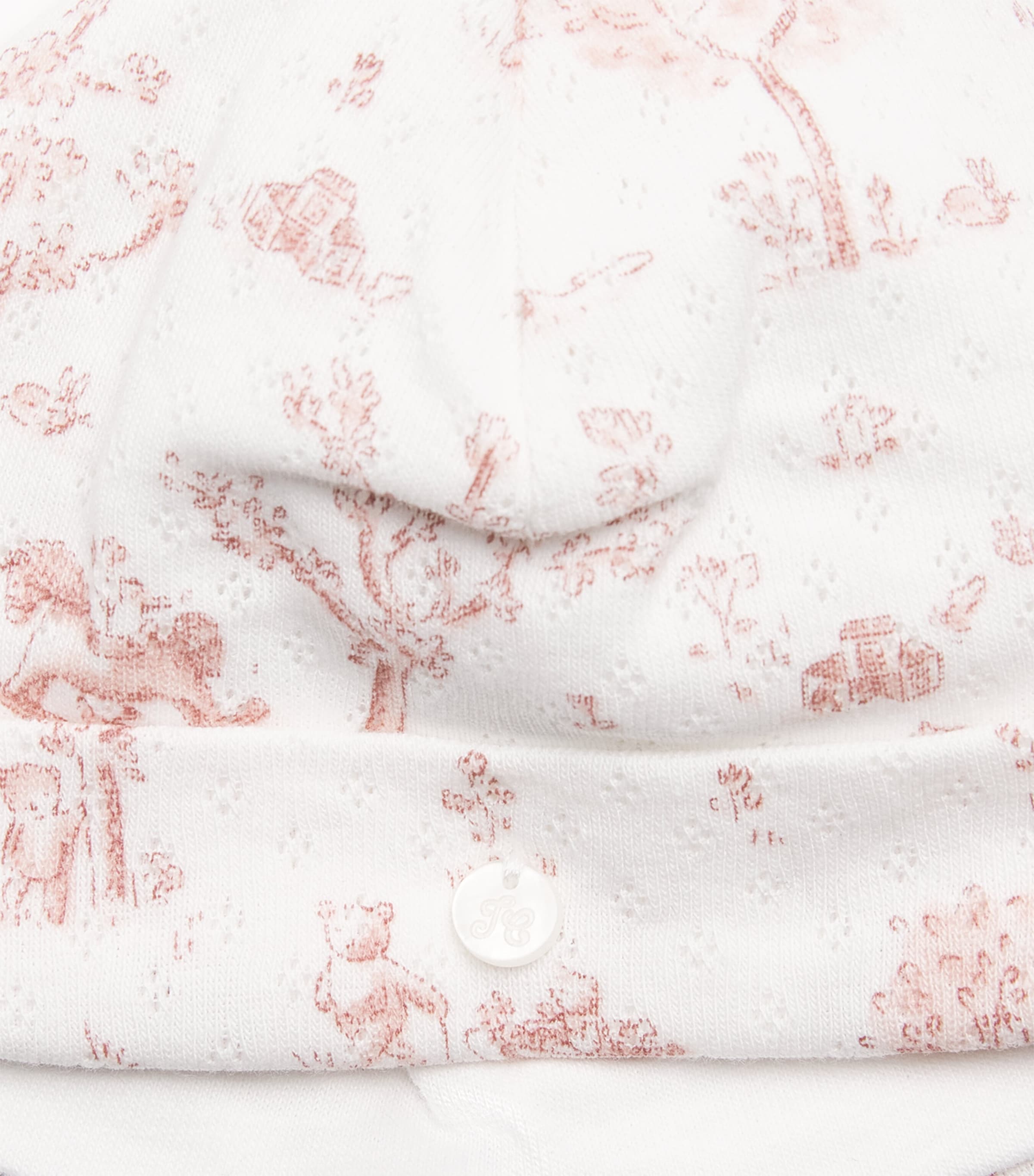 Cotton Printed Beanie 30ROSÉE Image 3