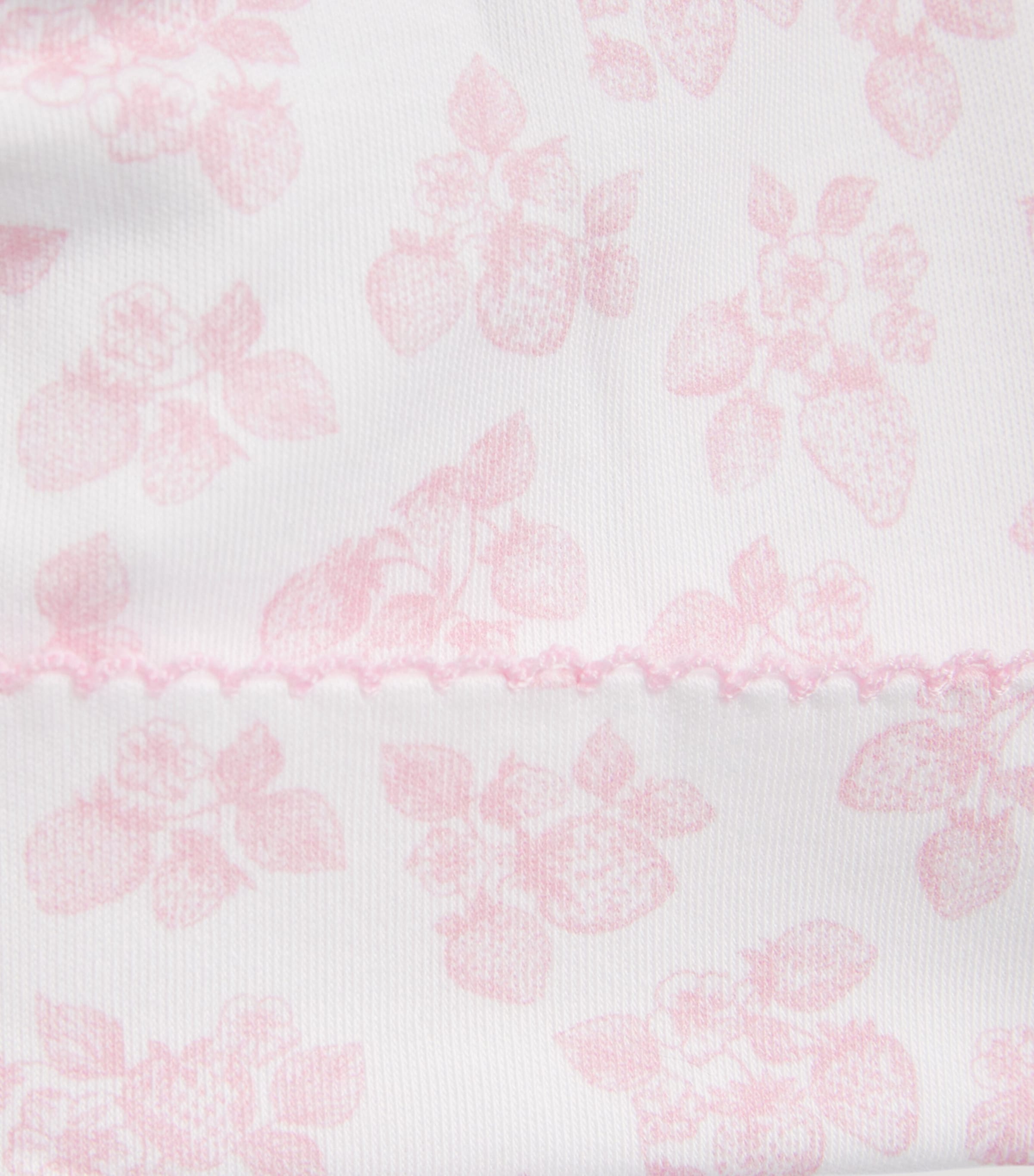 Kissy Kissy Pima Cotton Strawberry Print Hat Image 3