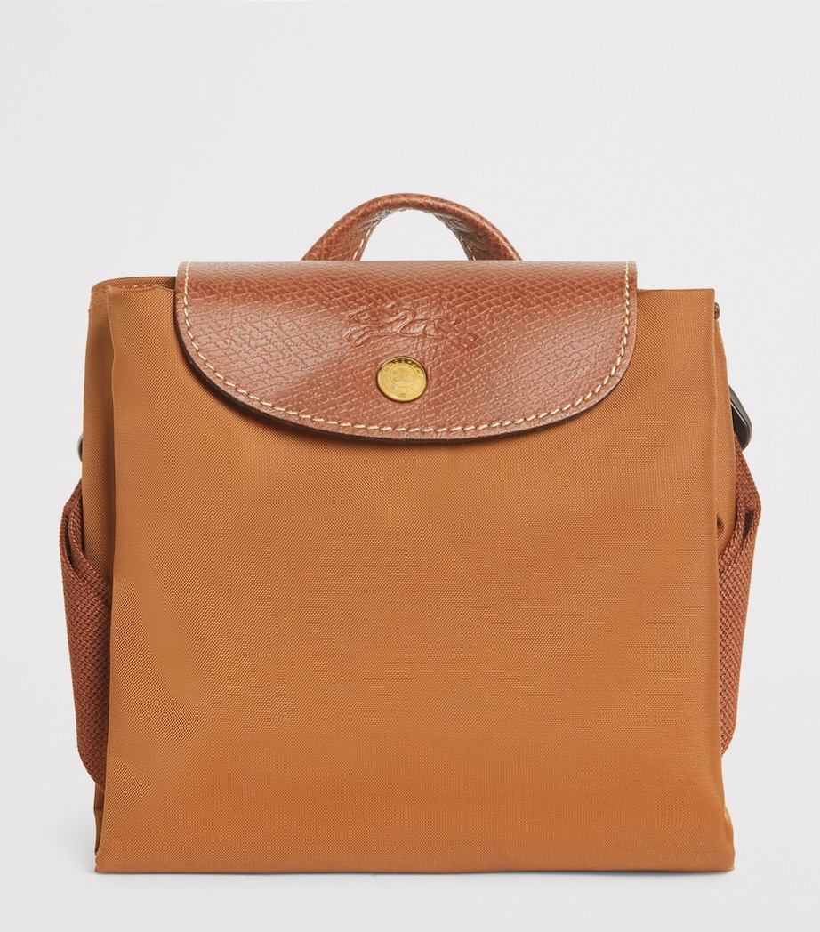 Medium Le Pliage Original Backpack 504 COGNAC Image 4