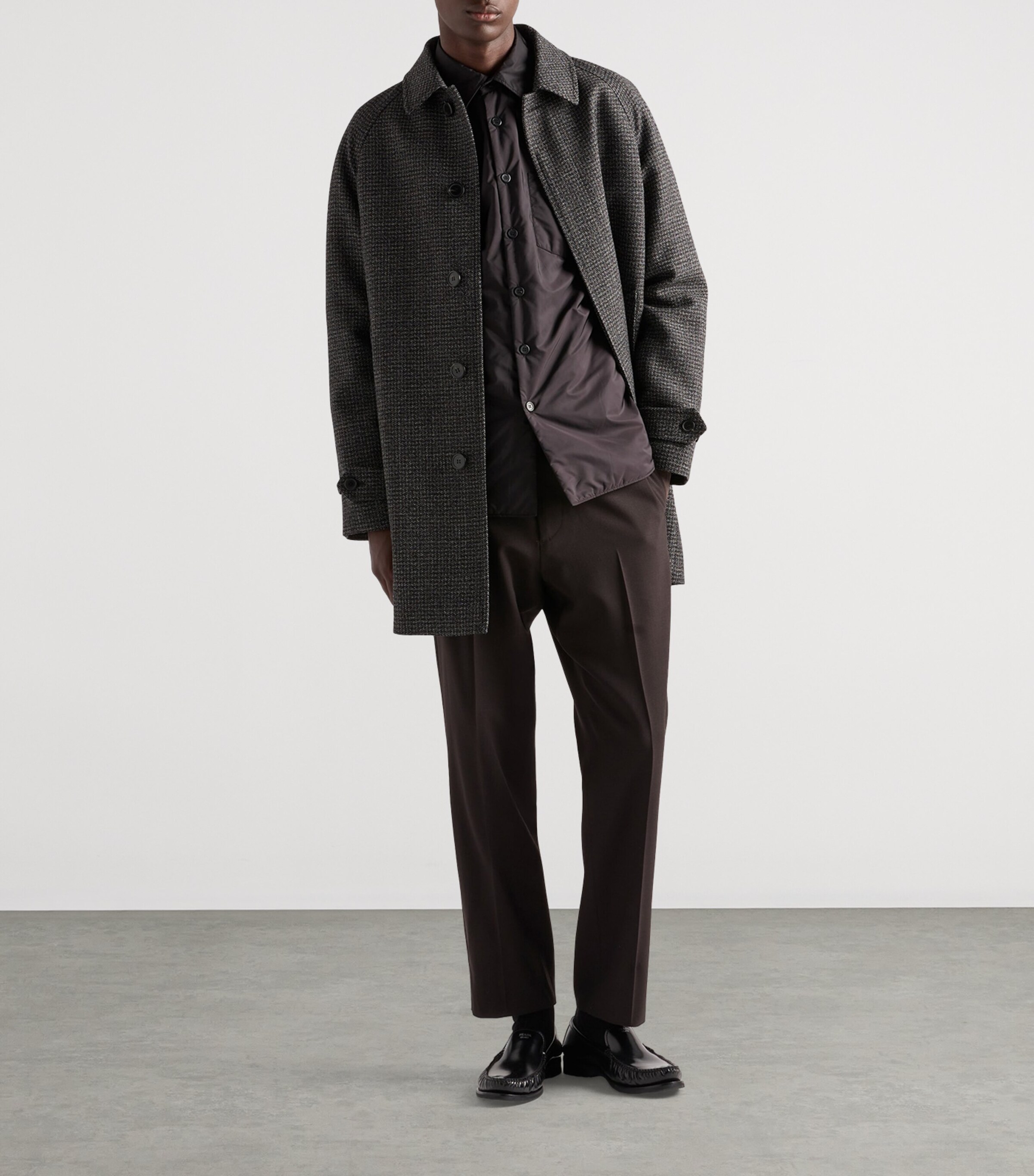 Prada Mens Re-Nylon Shirt Image 2