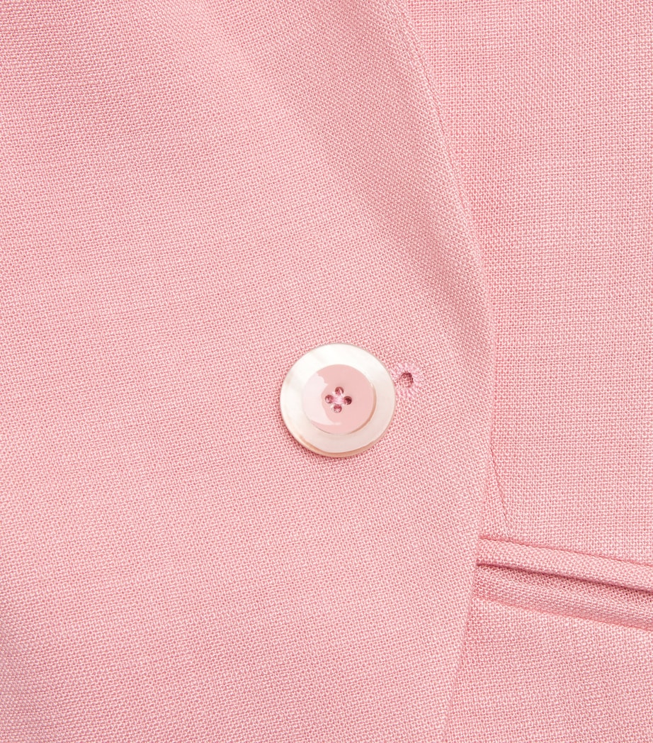 Sleeveless Ciel Blazer P0416 PETAL Image 6