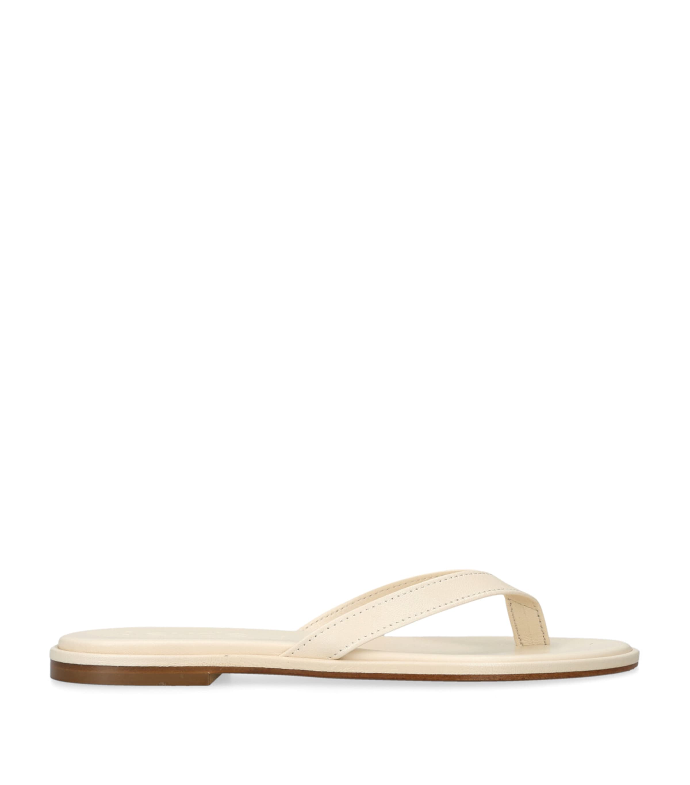 Aeyde Melody Leather Flip Flops