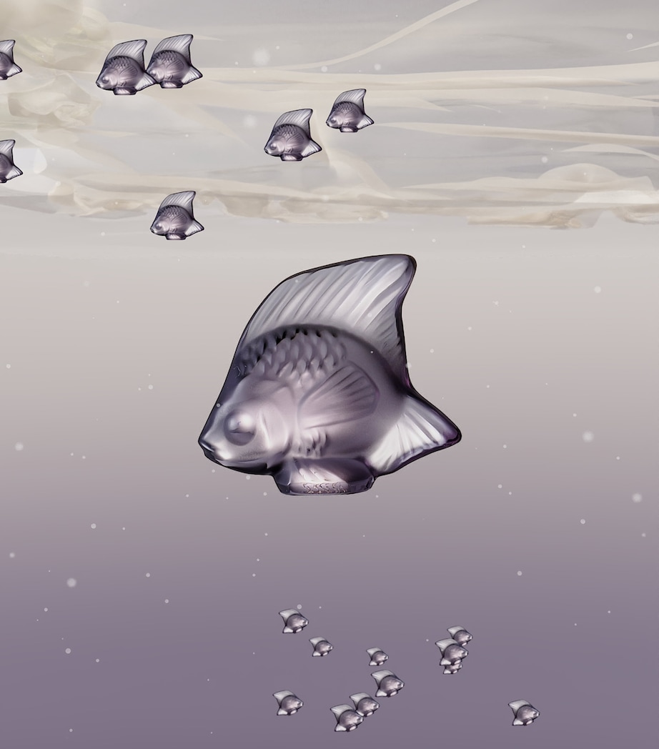 Crystal Fish Sculpture VIOLERT CR+?PUSCULE Image 2