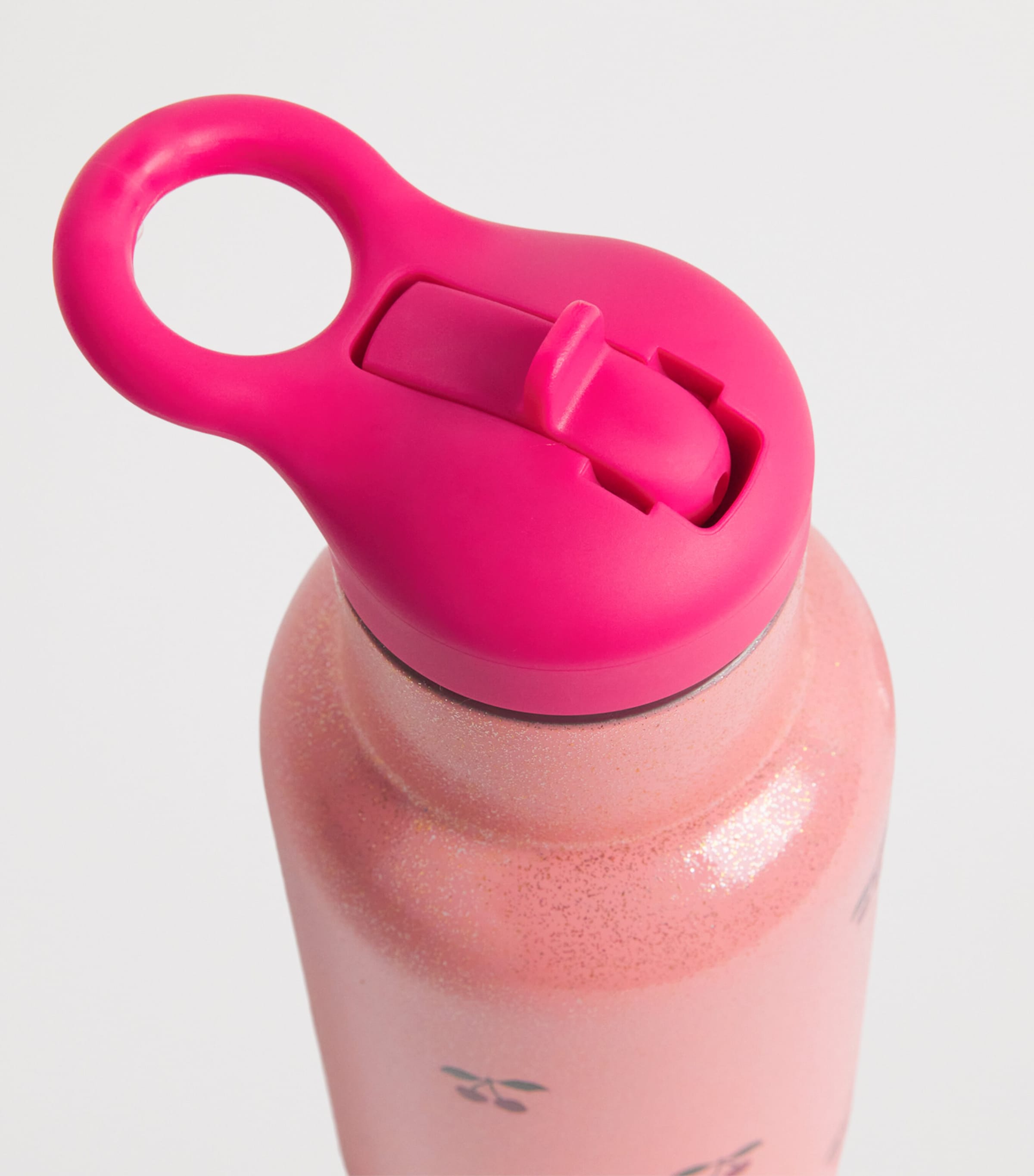 Stainless Steel Glitter Thermo Bottle P00013 CHERRY GLTTER Image 3