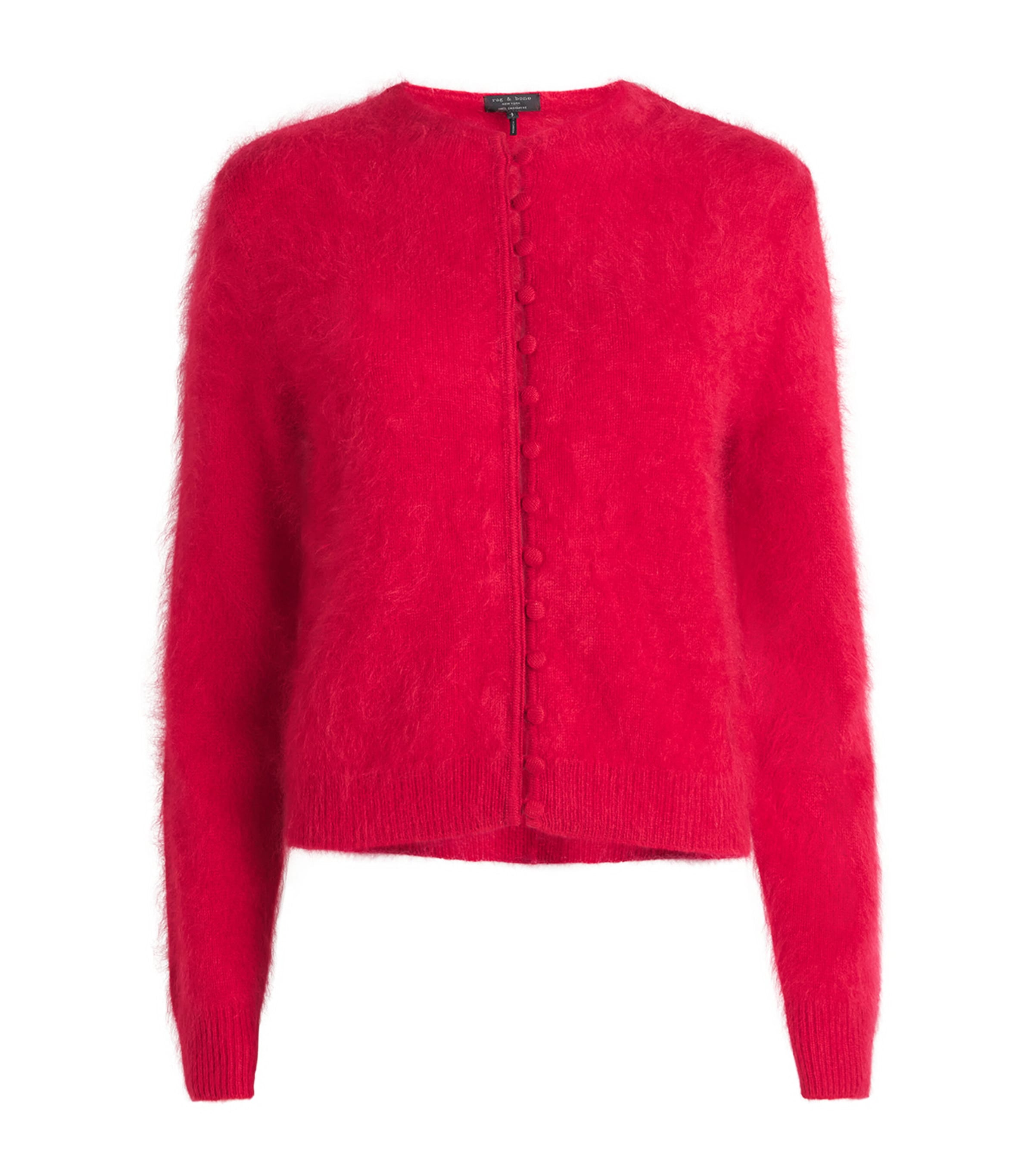 Cashmere Jada Cardigan RED Image 1