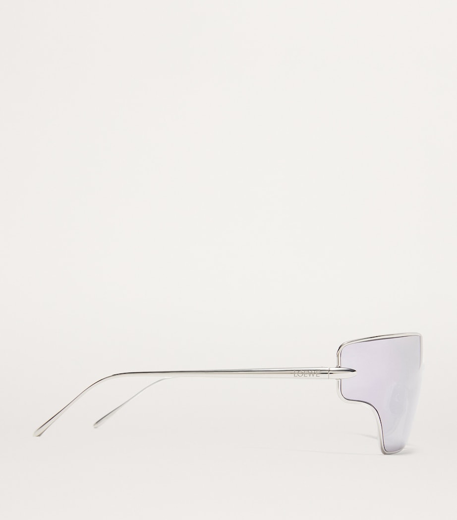 LOEWE Metal Arch Sunglasses Grey/white Image 3