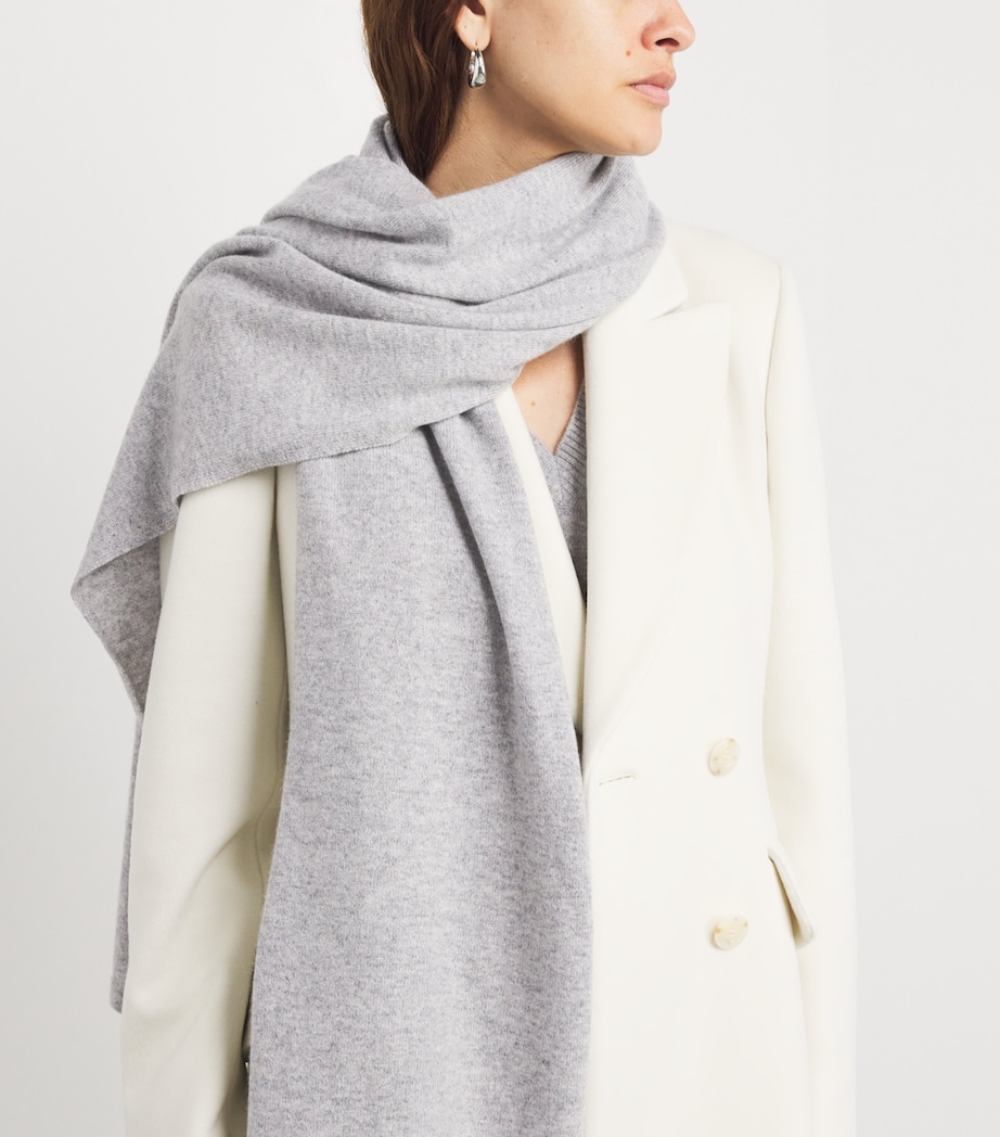 Cashmere Pure Scarf 3223 LT HEATHER Image 2