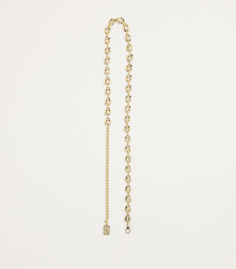 Sandro Paris Monogram Chain Belt Gold Image 4