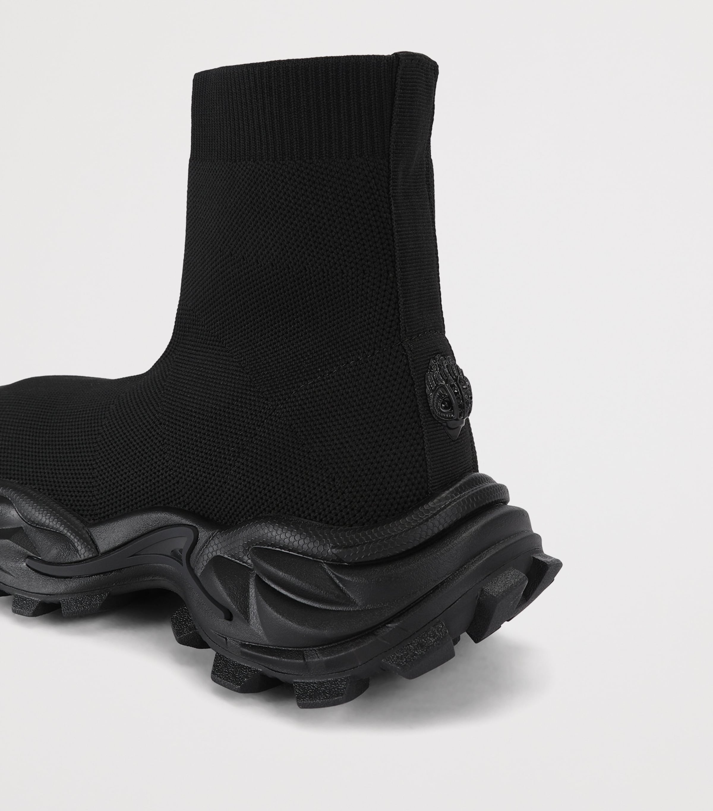 Kurt Geiger London Dalston Sock Runner Boots Black Image 4