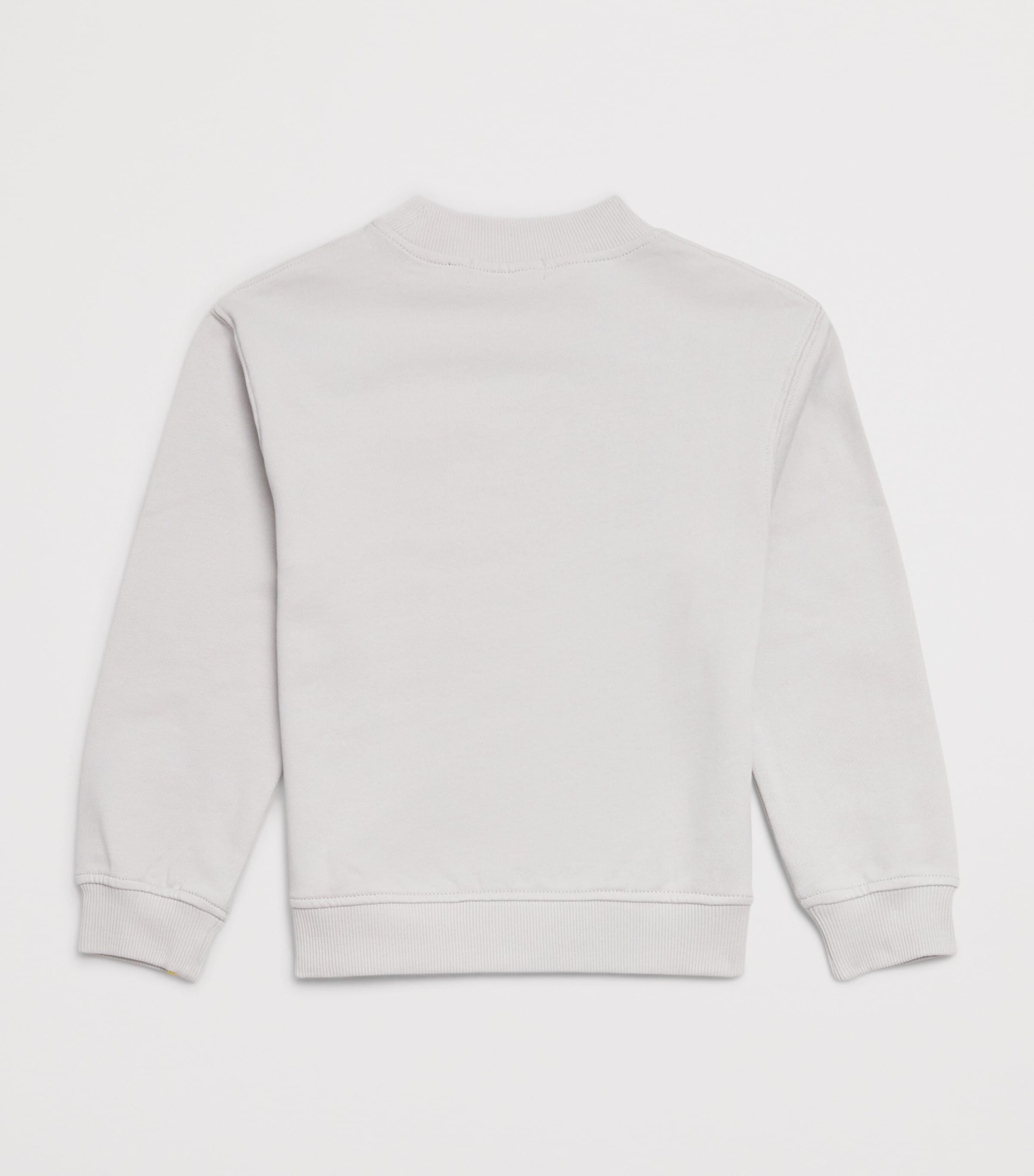Billieblush Cotton Okay Sweatshirt (4-10 Years) Grey Image 2