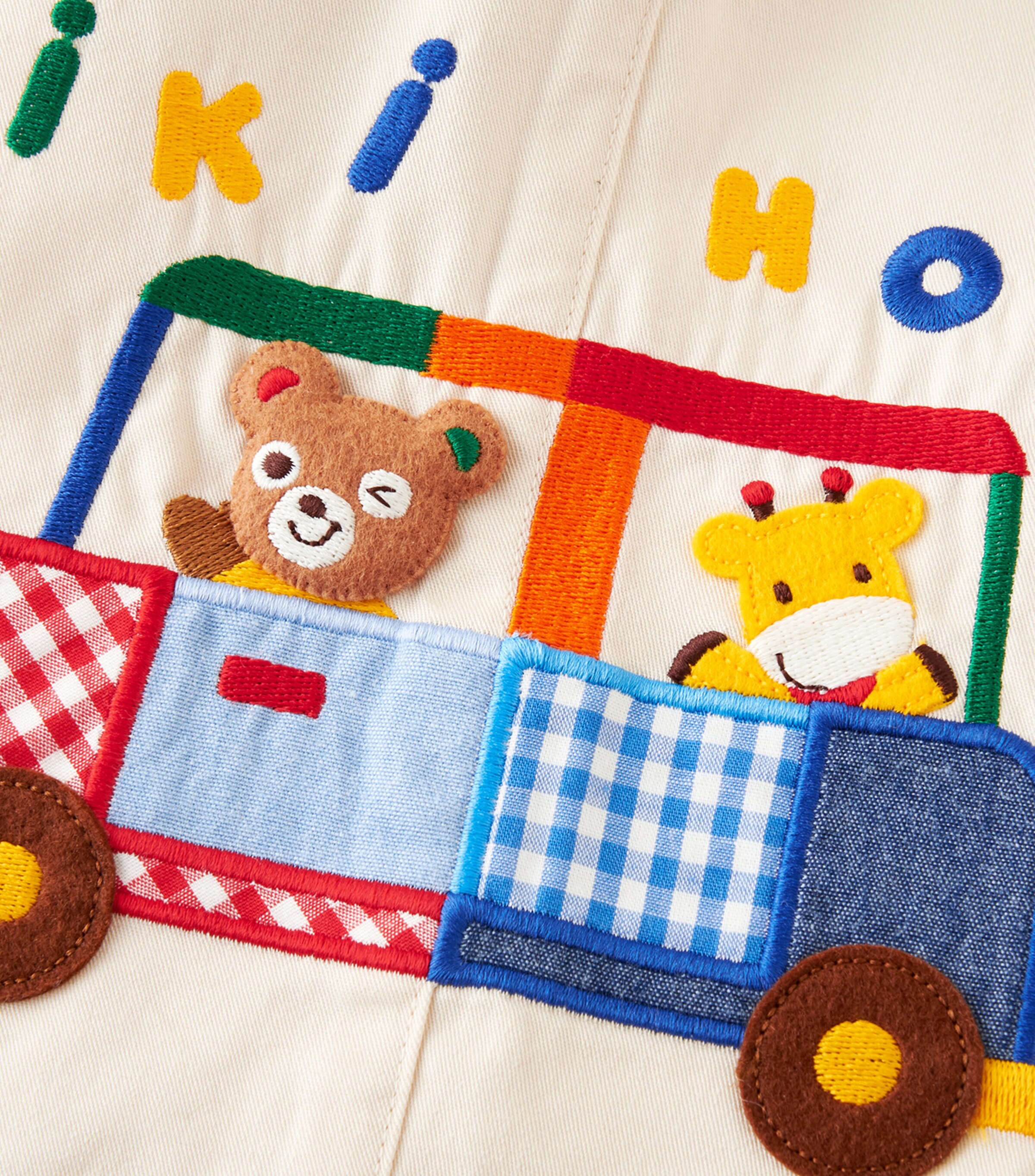 Miki House Cotton Pucchi Suspender Shorts (2-4 Years) Image 7