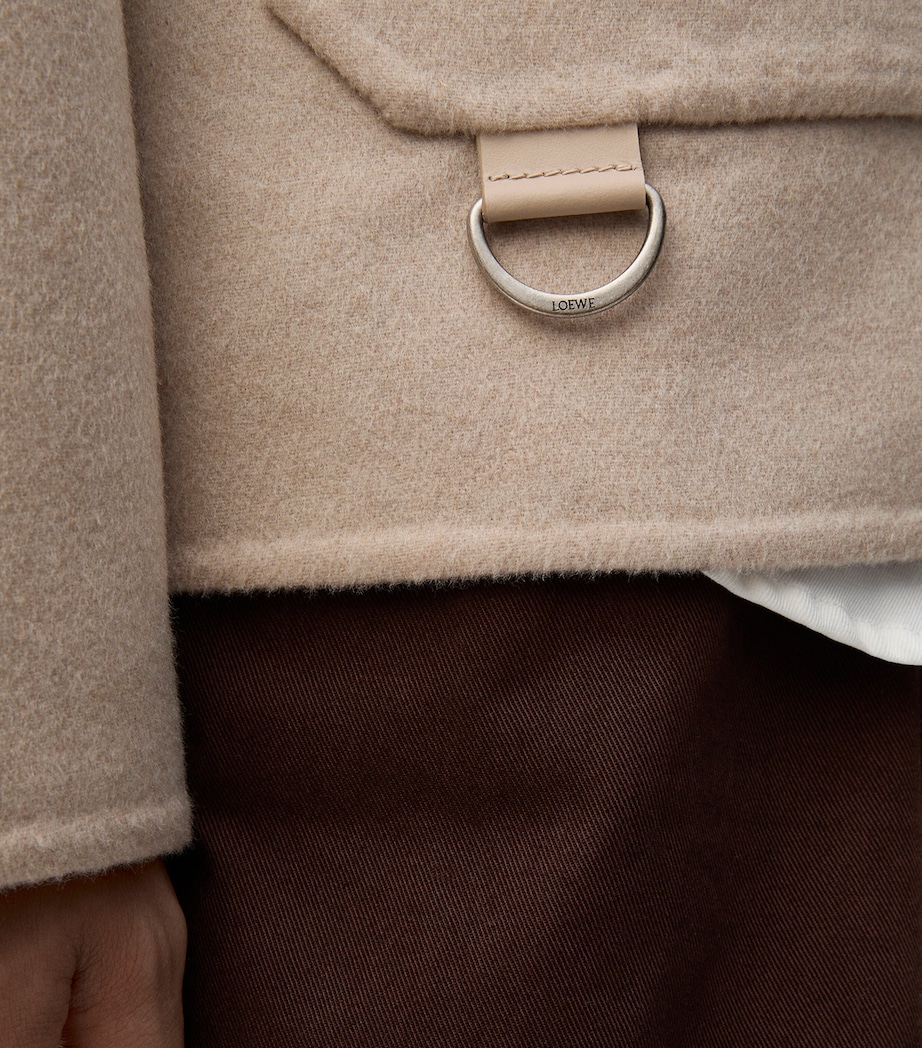 Wool-Cashmere Shirt Jacket LIGHT BEIGE MELANGE Image 5