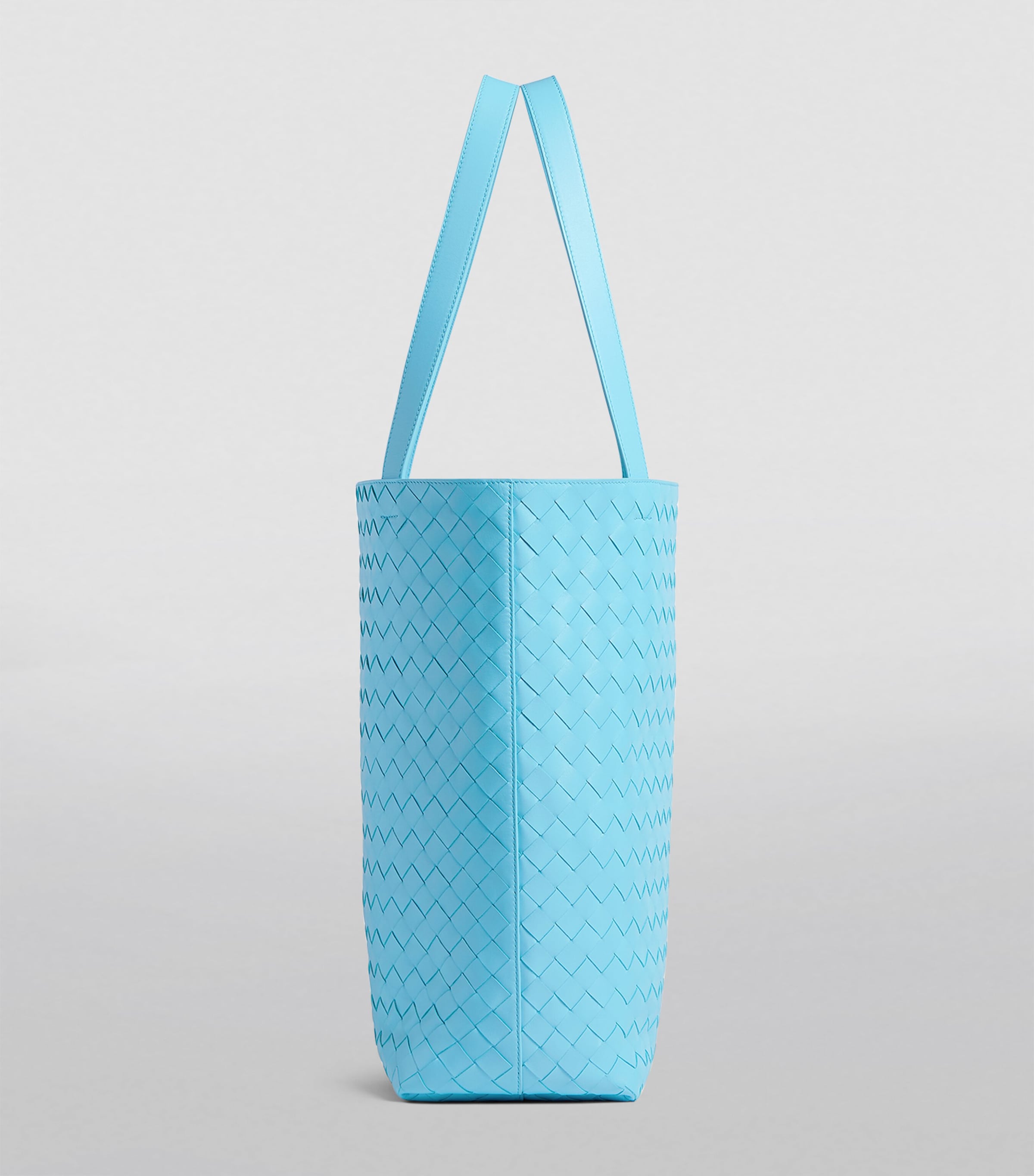 Bottega Veneta Small Leather Intrecciato N/S Tote Bag Image 3