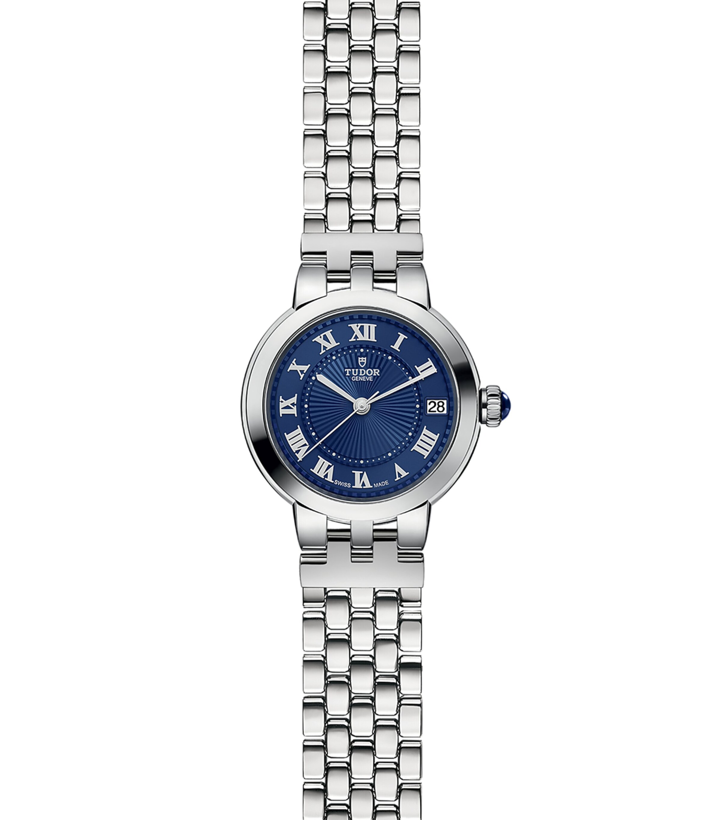Stainless Steel Clair de Rose Watch 34mm BLUE Image 4