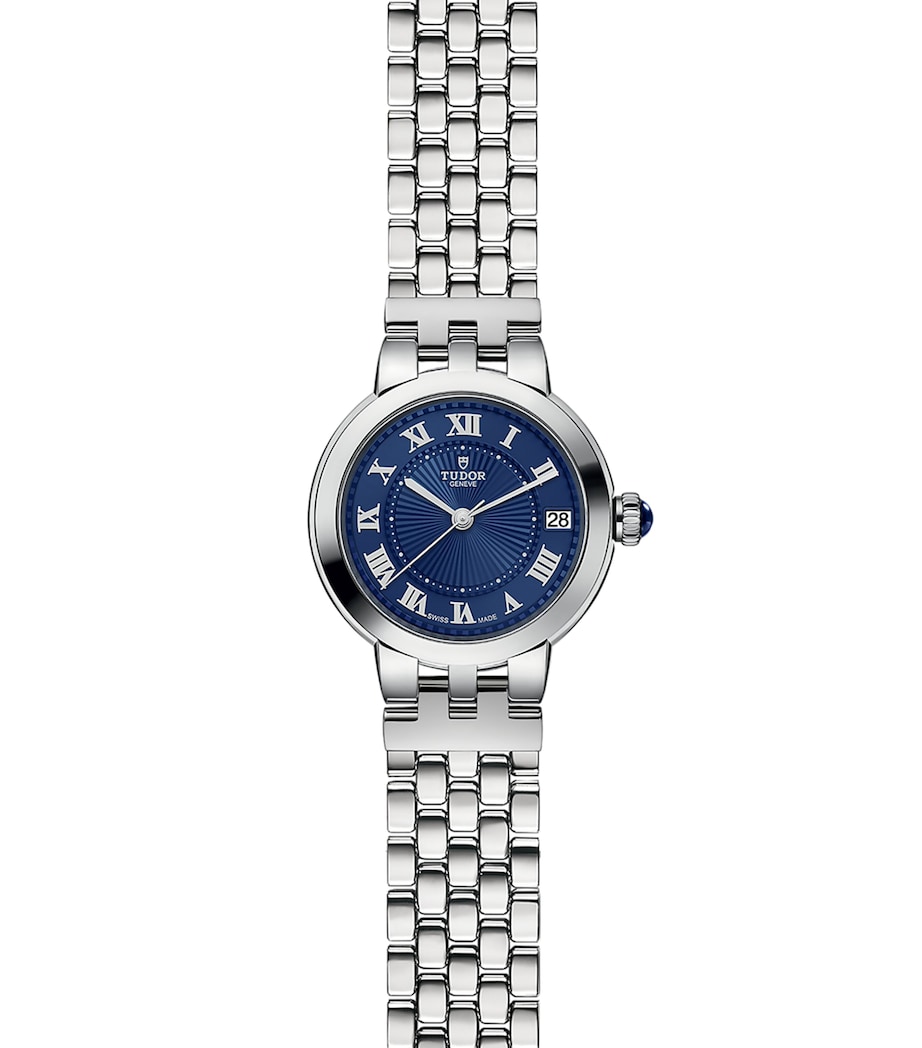 Stainless Steel Clair de Rose Watch 34mm BLUE Image 4