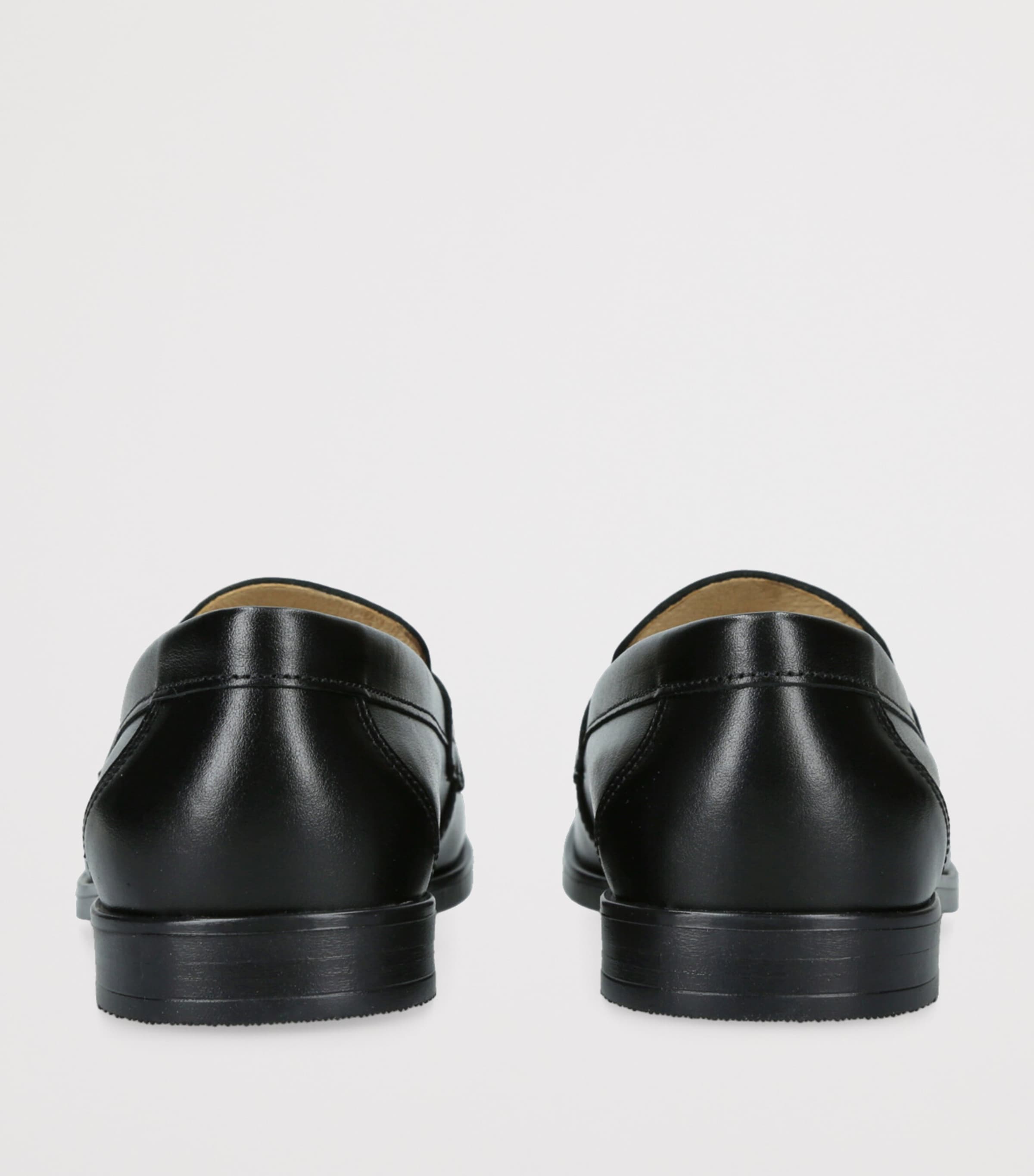 Leather Hugo Loafers BLACK Image 2
