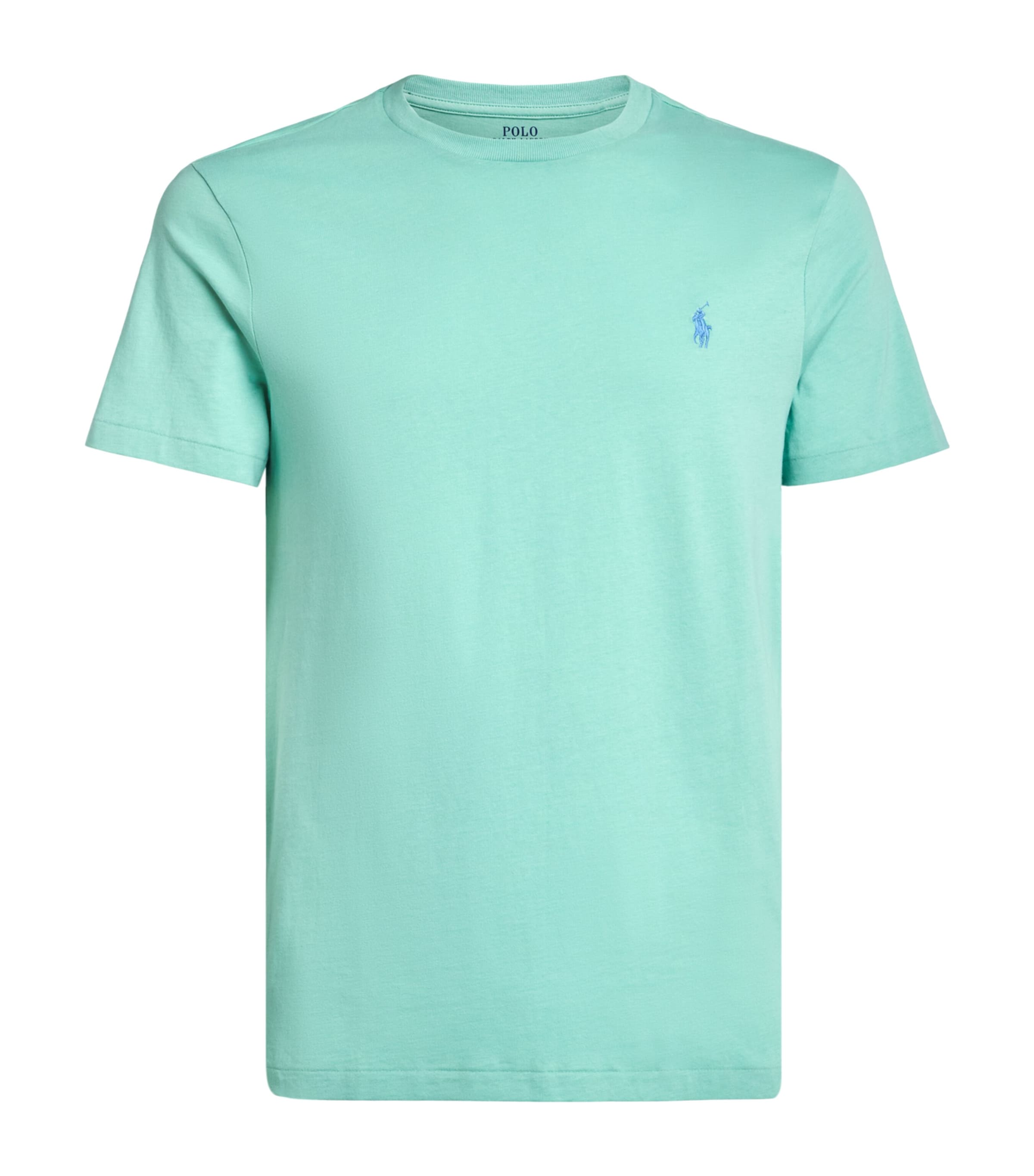 Polo Ralph Lauren Mens Cotton Custom-Fit Polo Pony T-Shirt Image 1