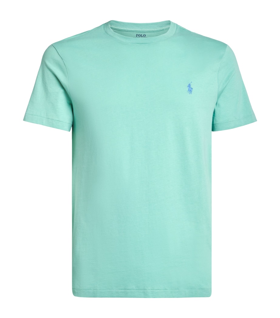 Polo Ralph Lauren Mens Cotton Custom-Fit Polo Pony T-Shirt Image 1