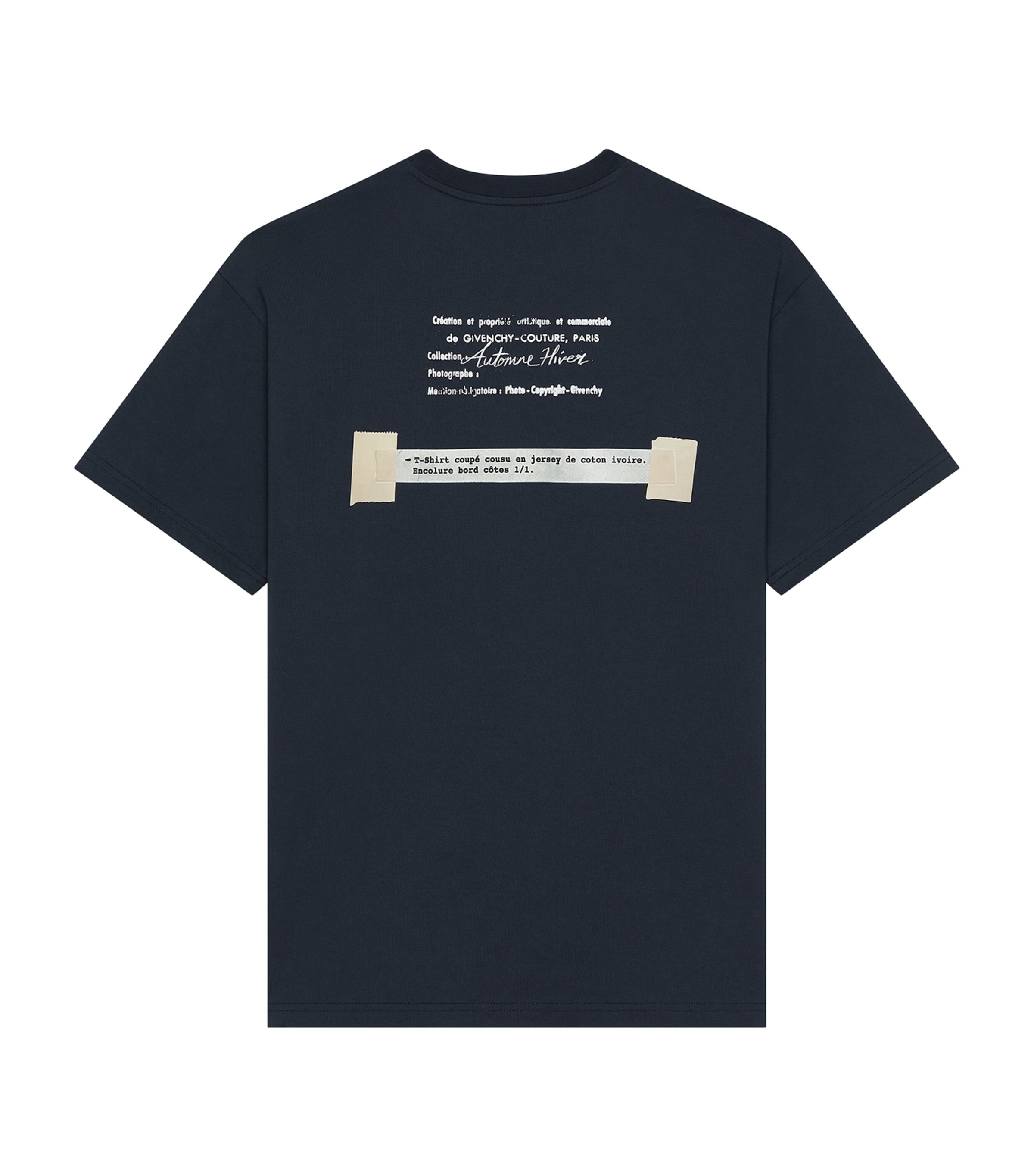 Givenchy Mens Cotton Logo T-Shirt Image 3