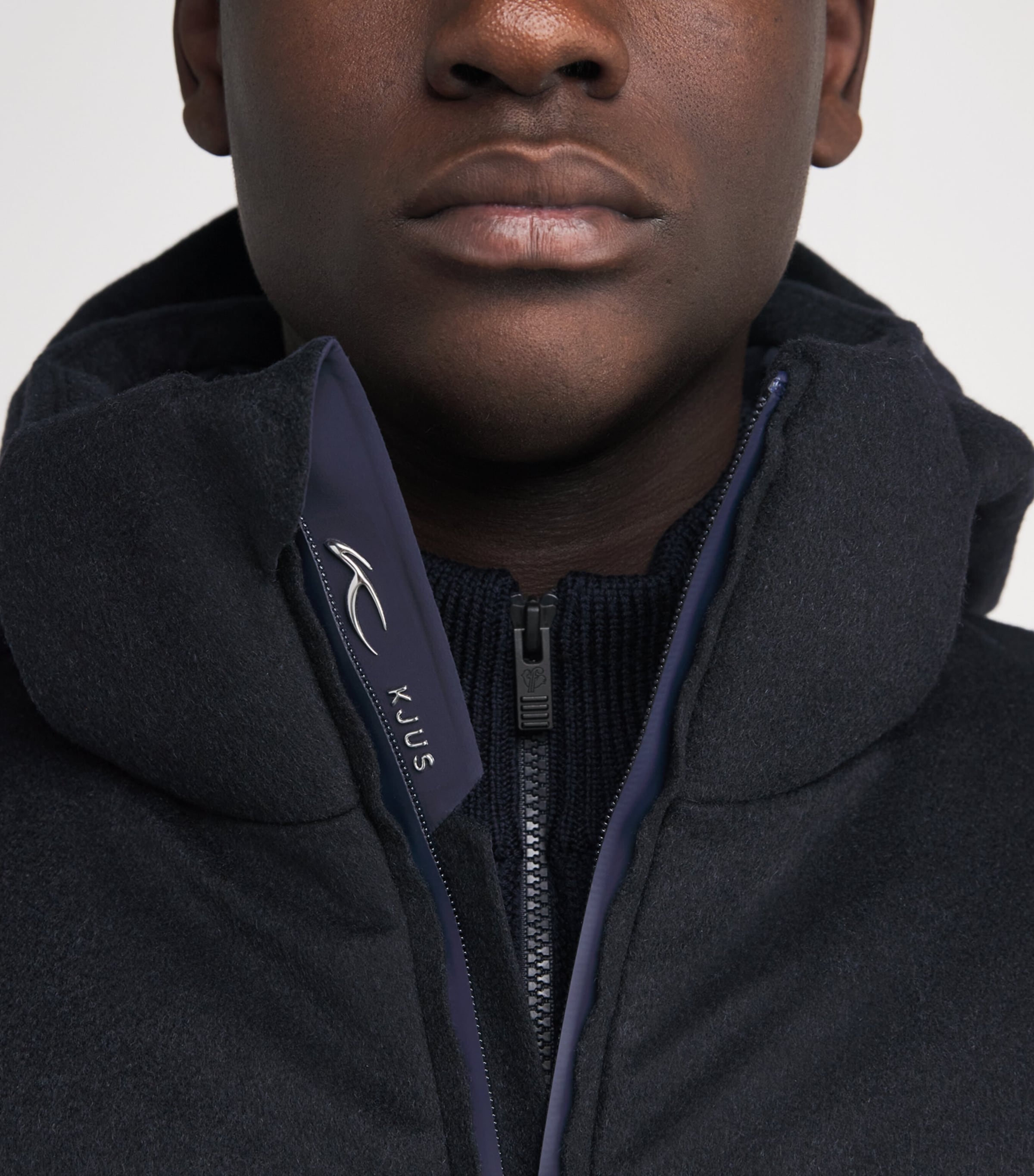 Cashmere Waterproof Tech Jacket DEEP SPACE Image 6