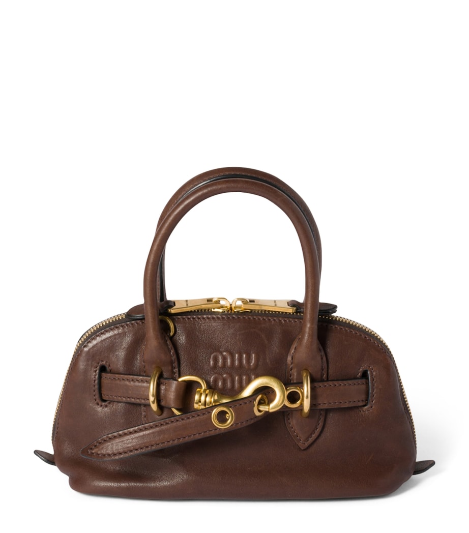 Mini Nappa Leather Aventure Top-Handle Bag F0NBL Image 1