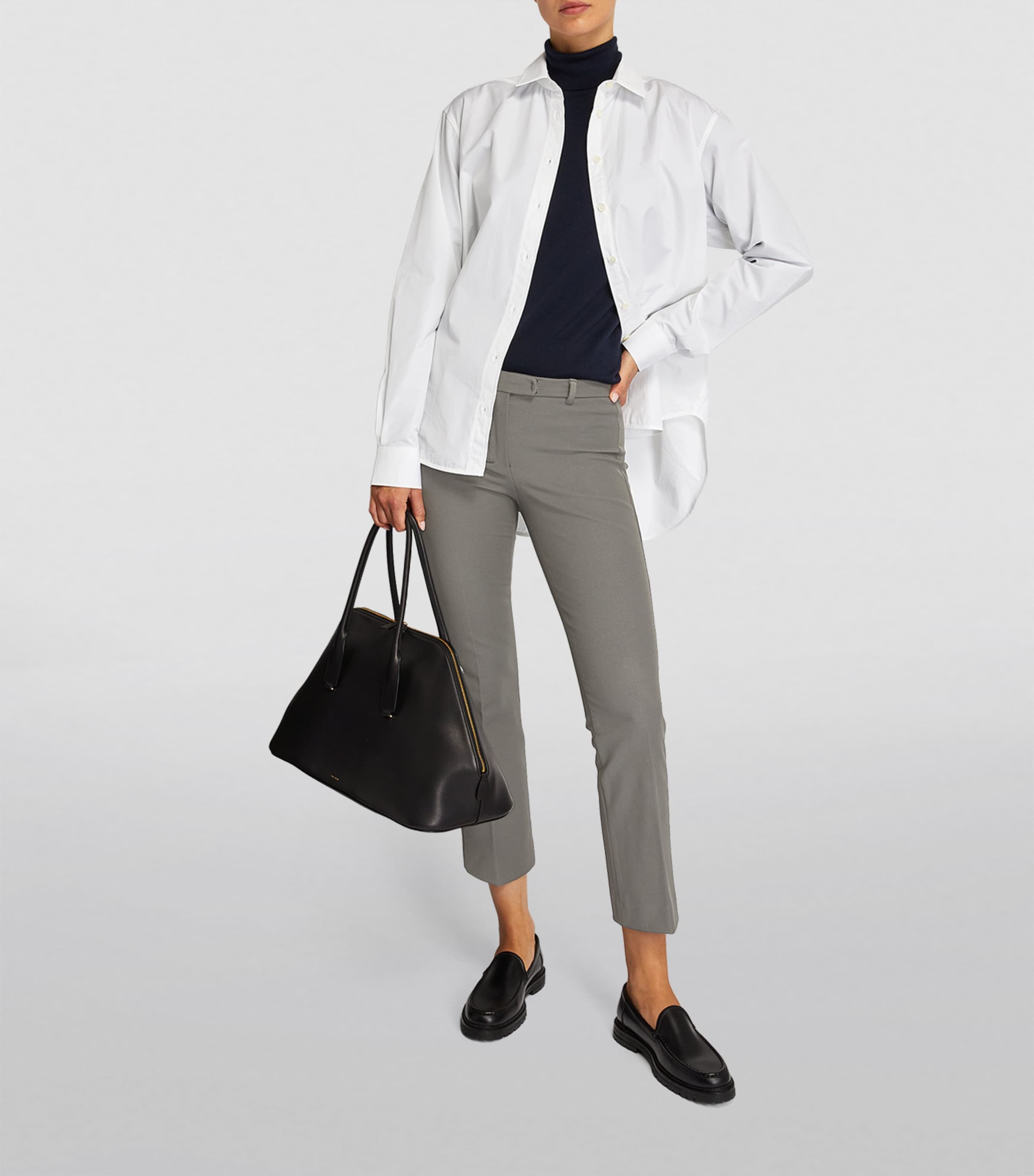 Tailored Trousers MEDIUM GREY Image 2