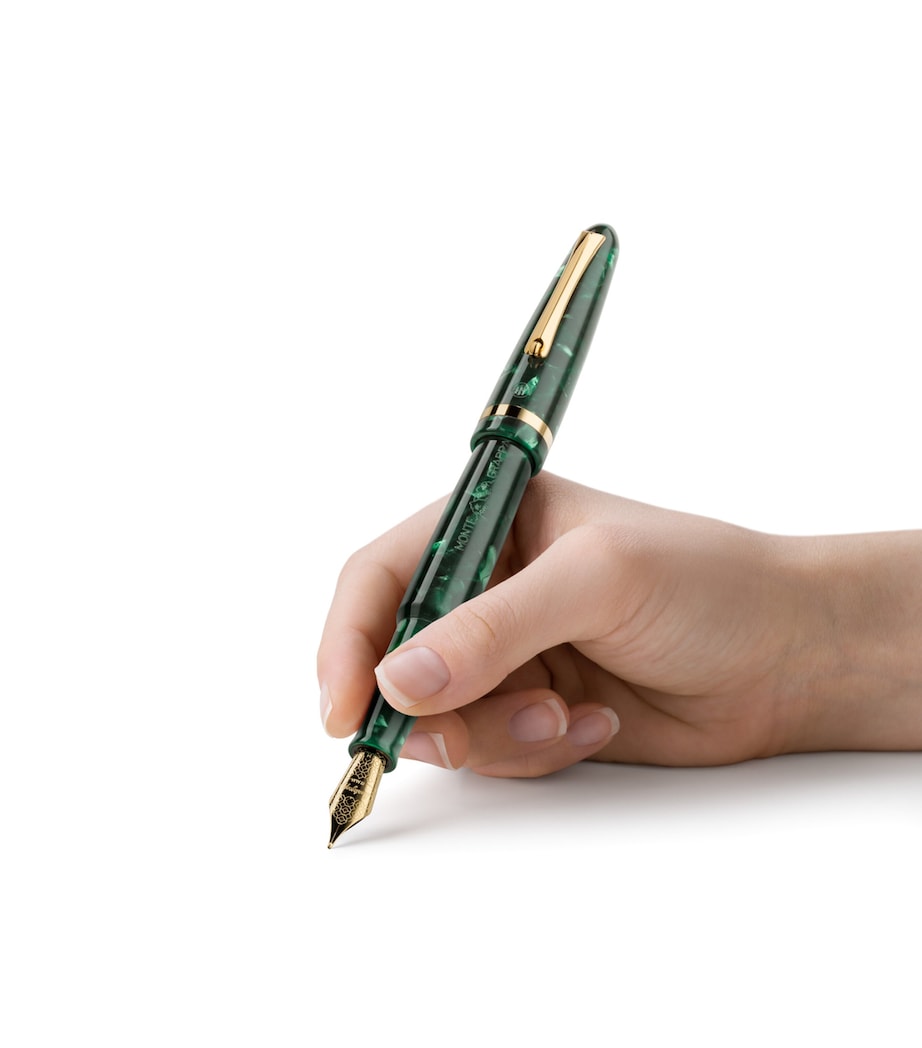 Venetia Fountain Pen GREEN MALACHITE Image 3