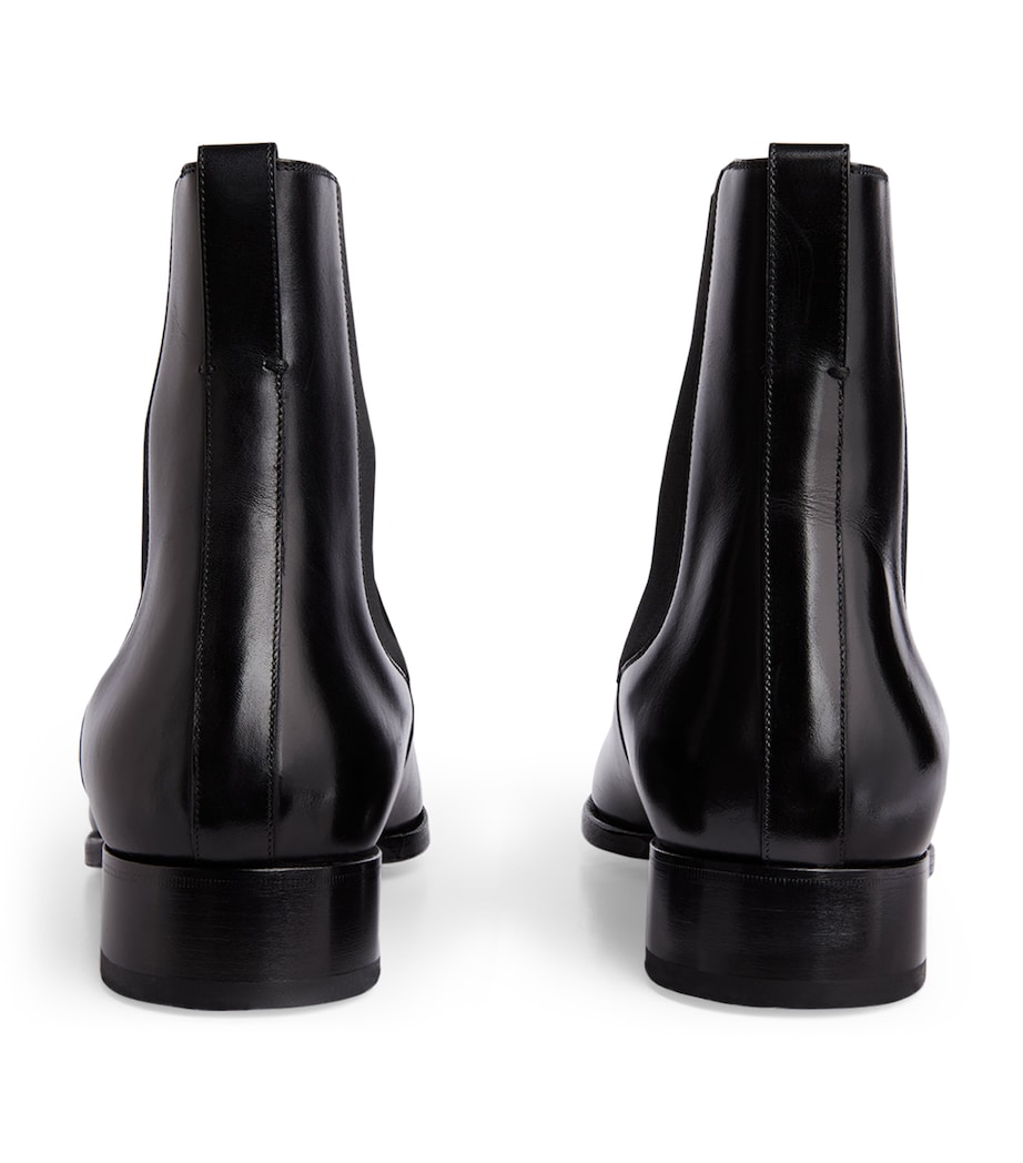 Patent Leather Chelsea Boots 1N001 Image 2