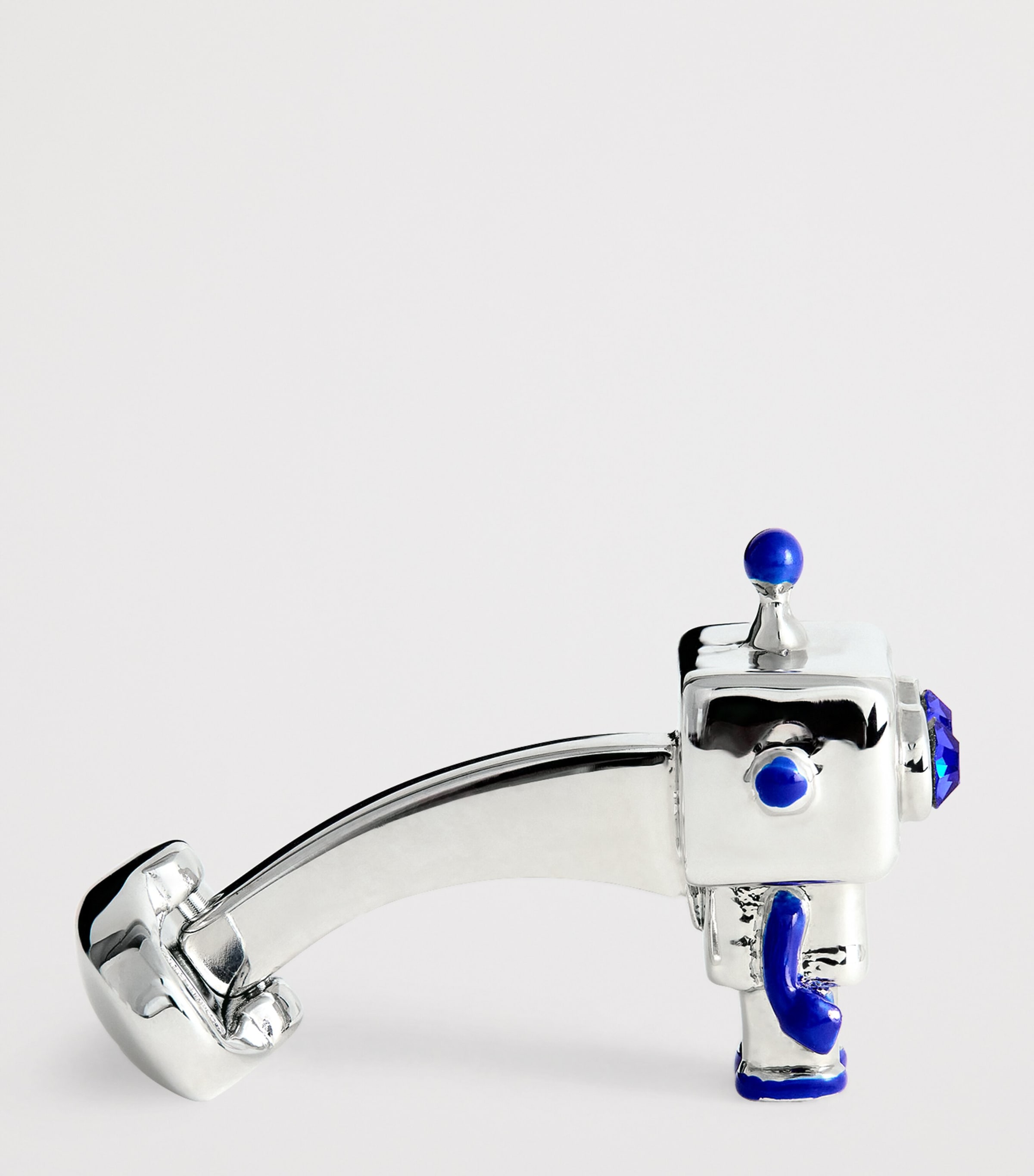Robot Cufflinks 82_SILVER Image 4