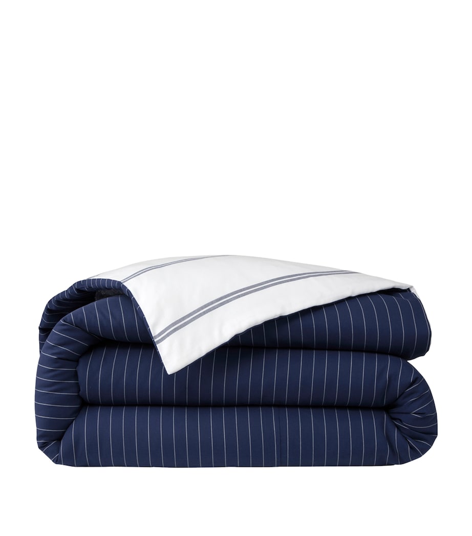 Ralph Lauren Home Cotton Kerrigan Double Duvet Cover (200cm x 200cm) Navy Image 1