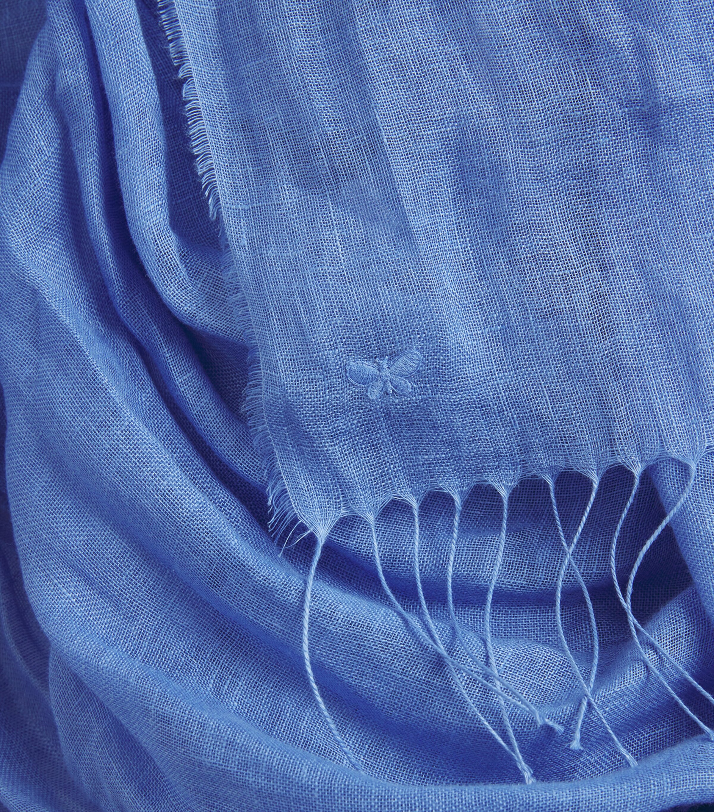 Weekend Max Mara Linen Stole Scarf Purple Image 5