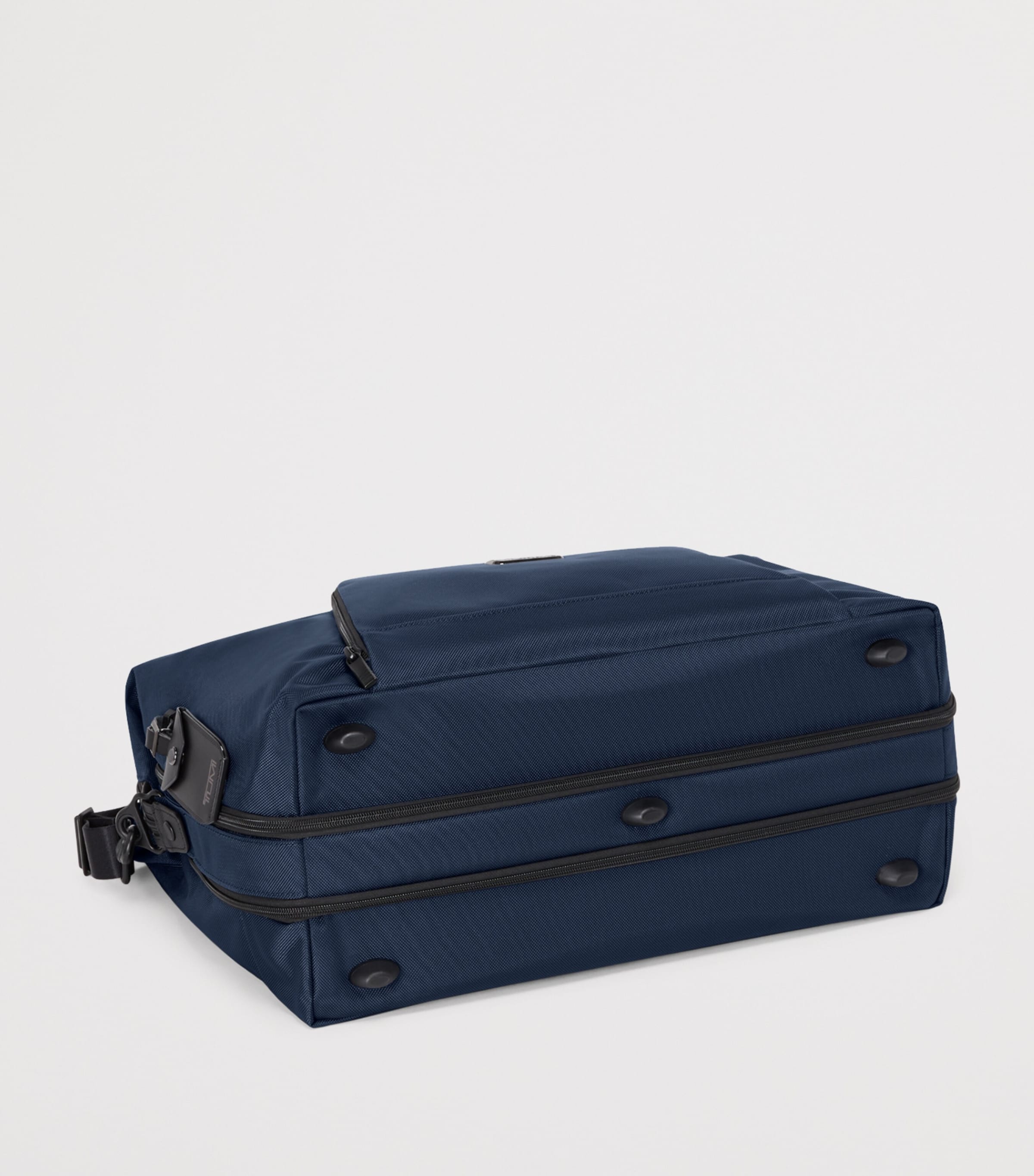 Tumi Navy Alpha 4 Double Expansion Duffle Bag | Harrods US