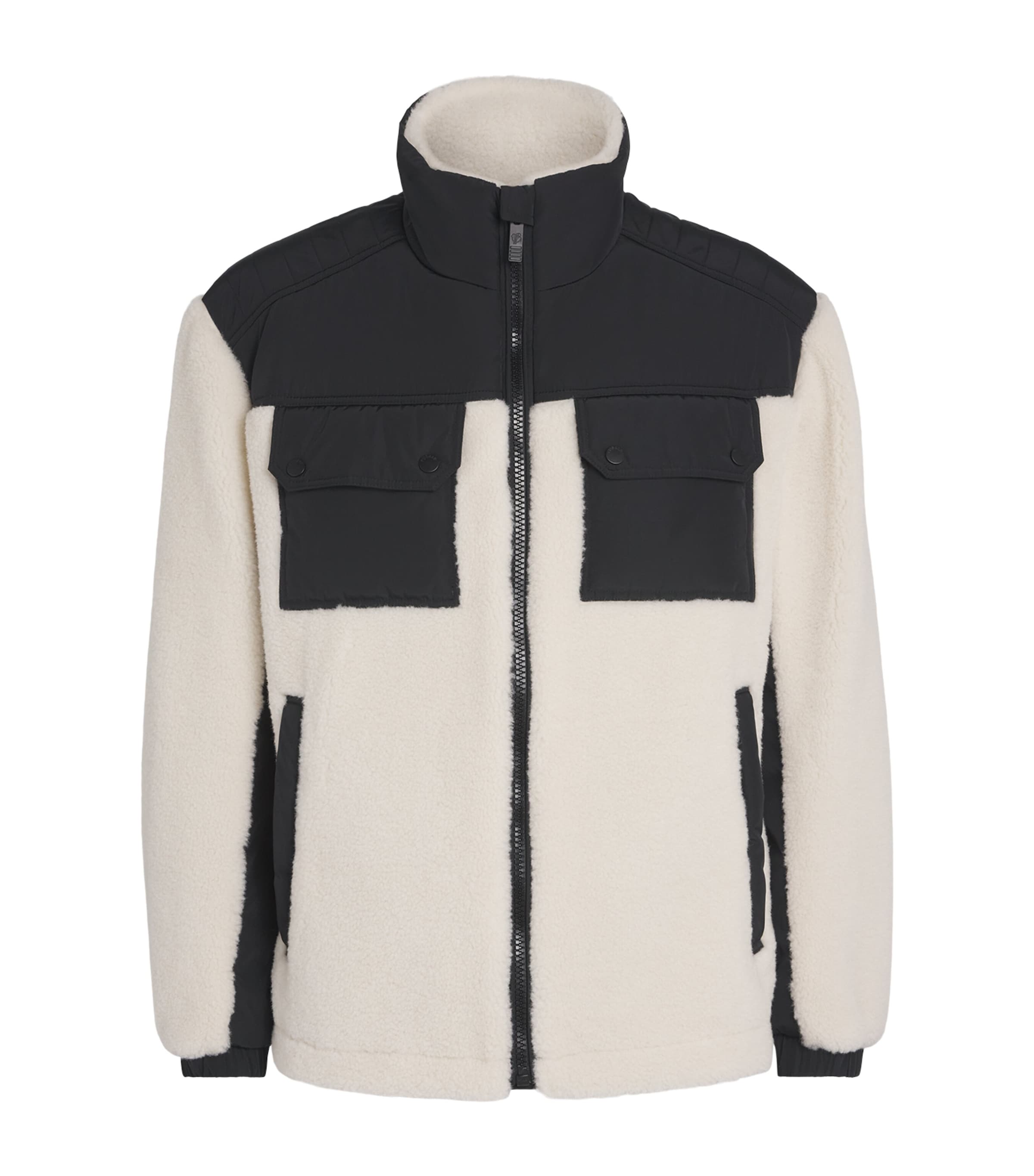 Faux Fur Flockoon Jacket 1091 DESERT/NOIR Image 1