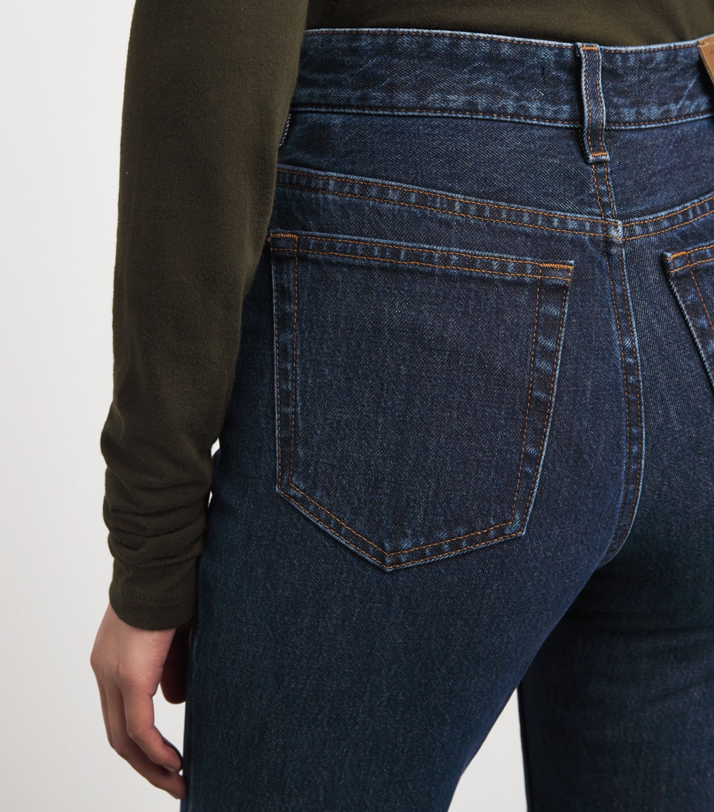 Totême Organic Denim Slim High-Rise Jeans | Harrods US
