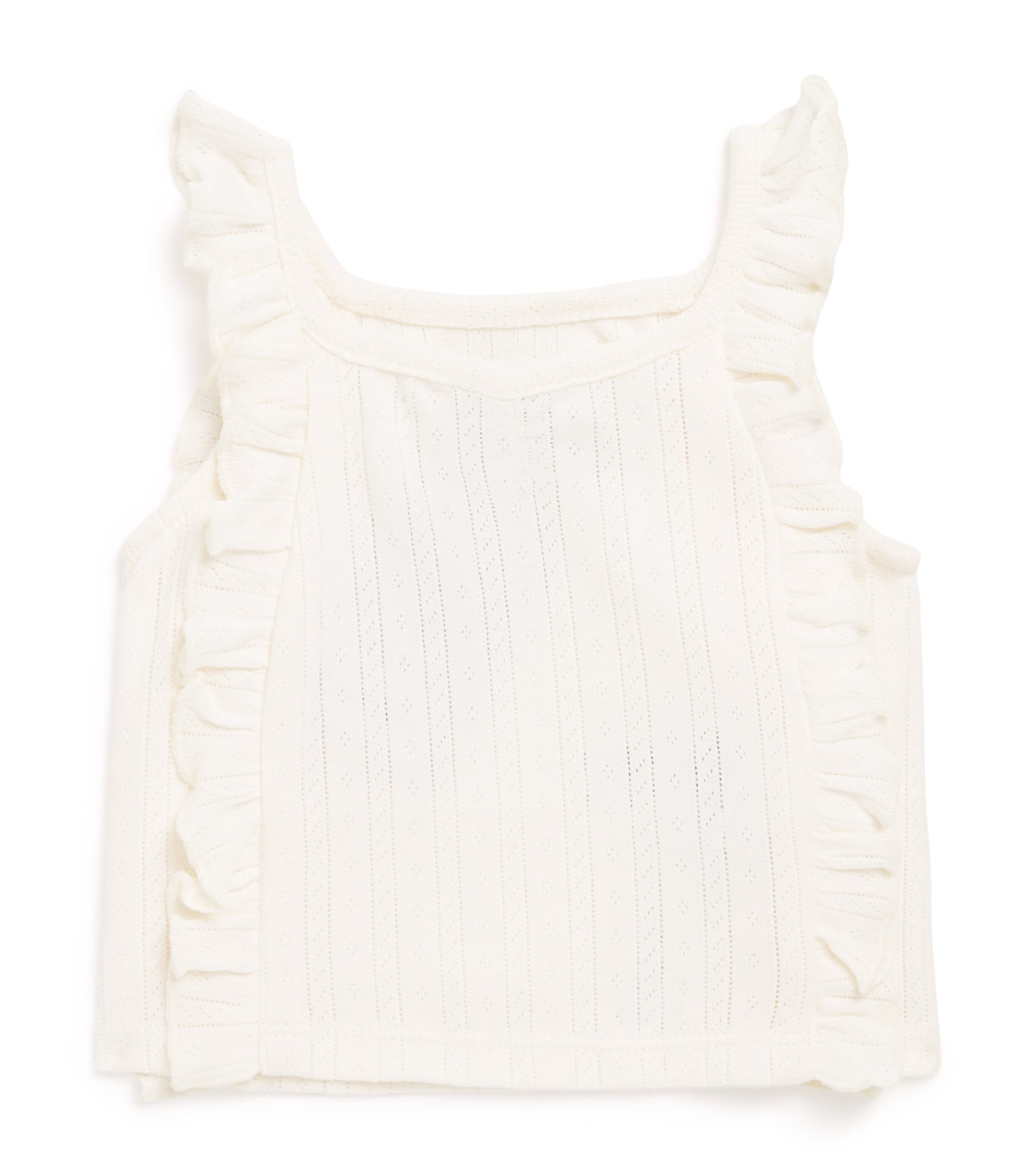 Gingersnaps Kids' Cotton Freyja Blouse In White