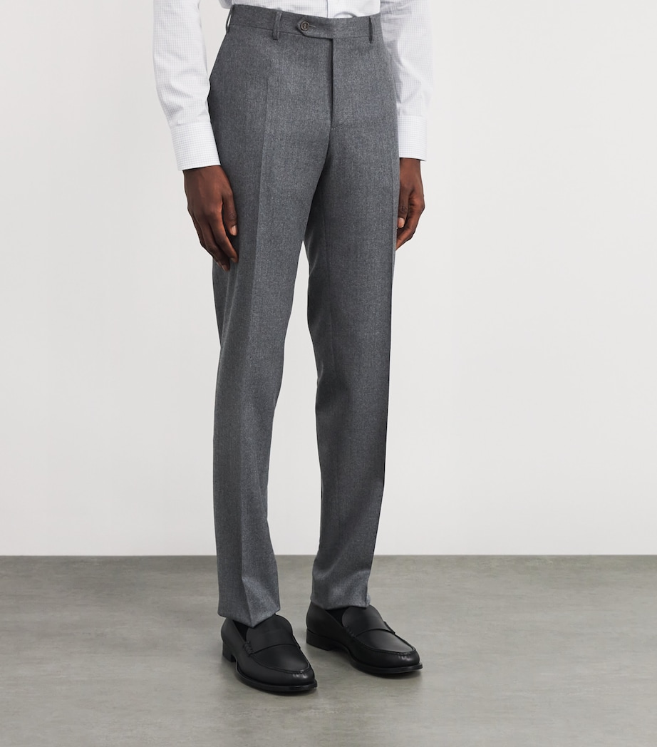 Slim Tailored Trousers 200 Image 3