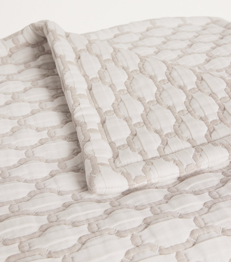 Reversible Riyad Throw (310cm x 150cm) NEUTRAL Image 2