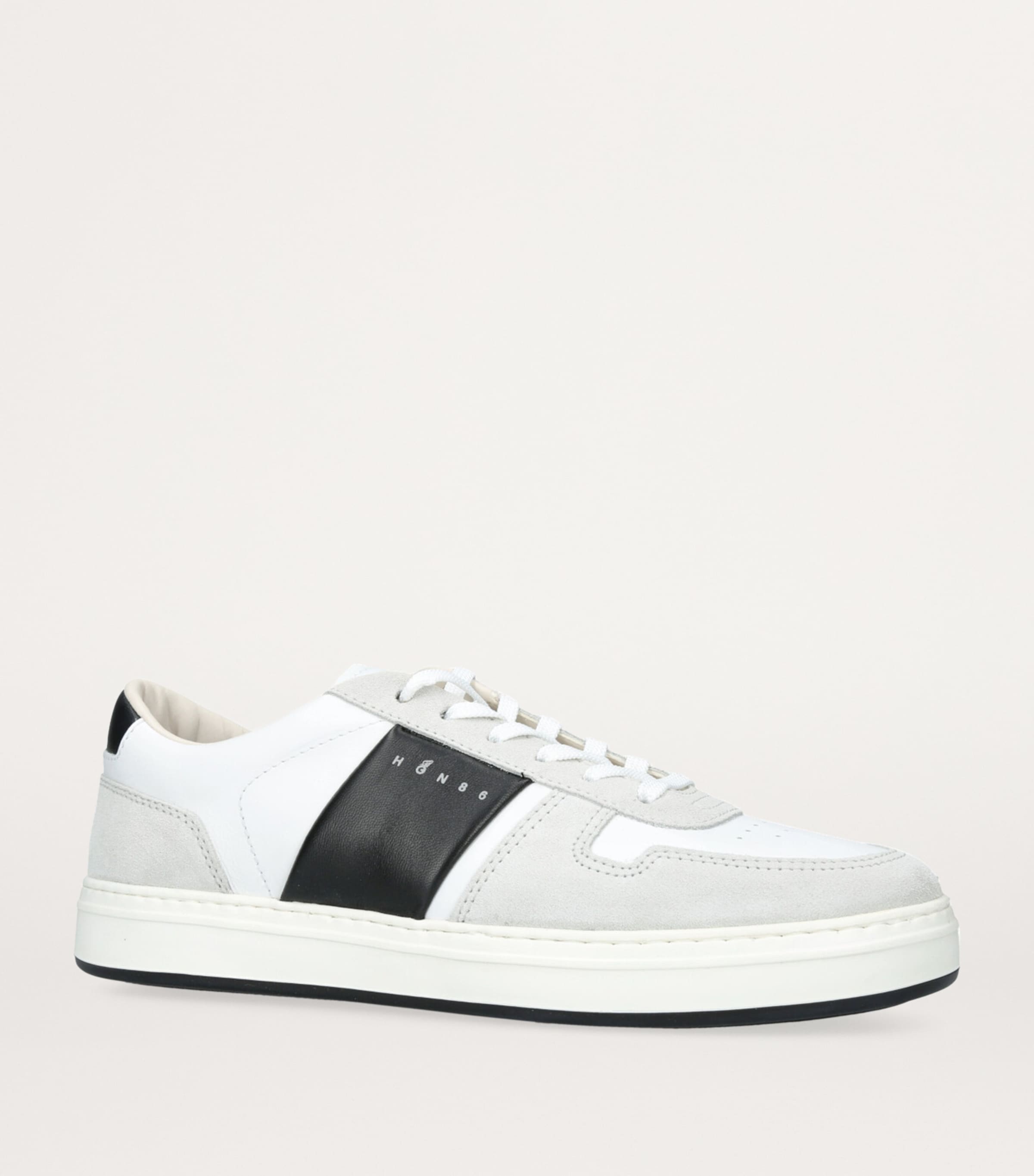 Hogan Leather H-TV Sneakers Grey/light Image 3