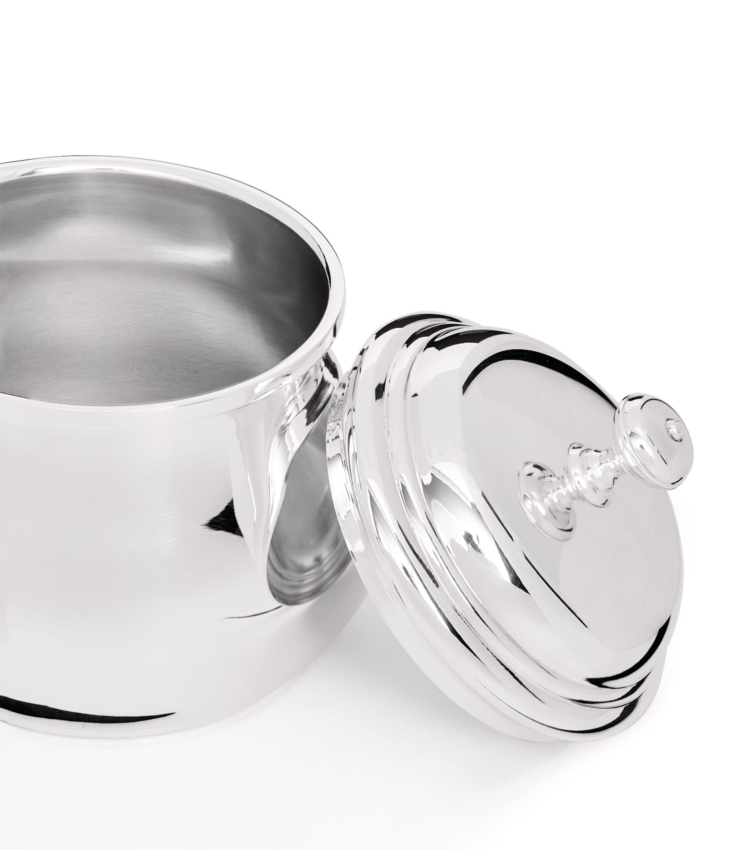 Silver-Plated Albi Individual Sugar Bowl SILVER Image 2