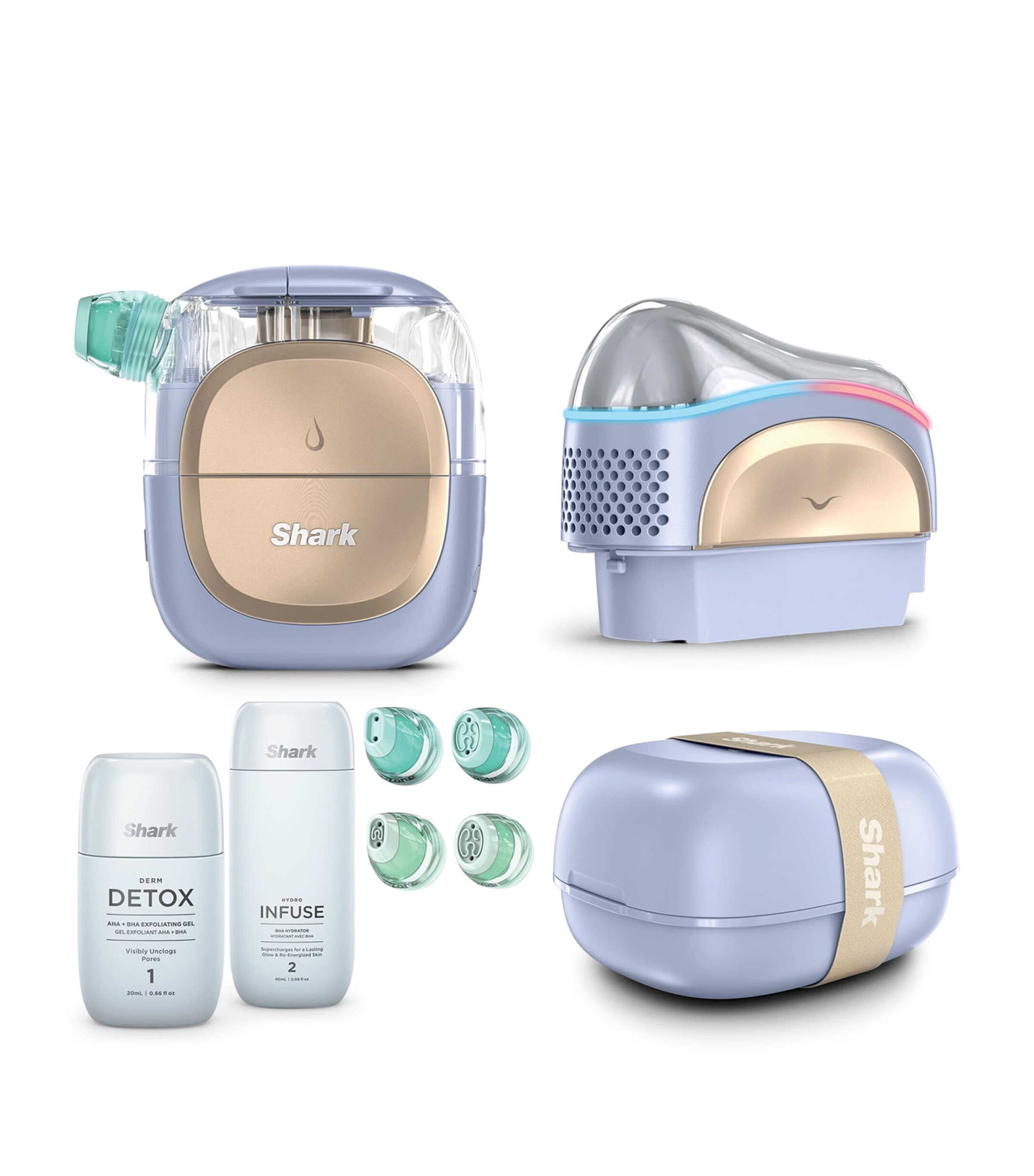 Shark FacialPro Glow Facial System Spa Purple Image 1