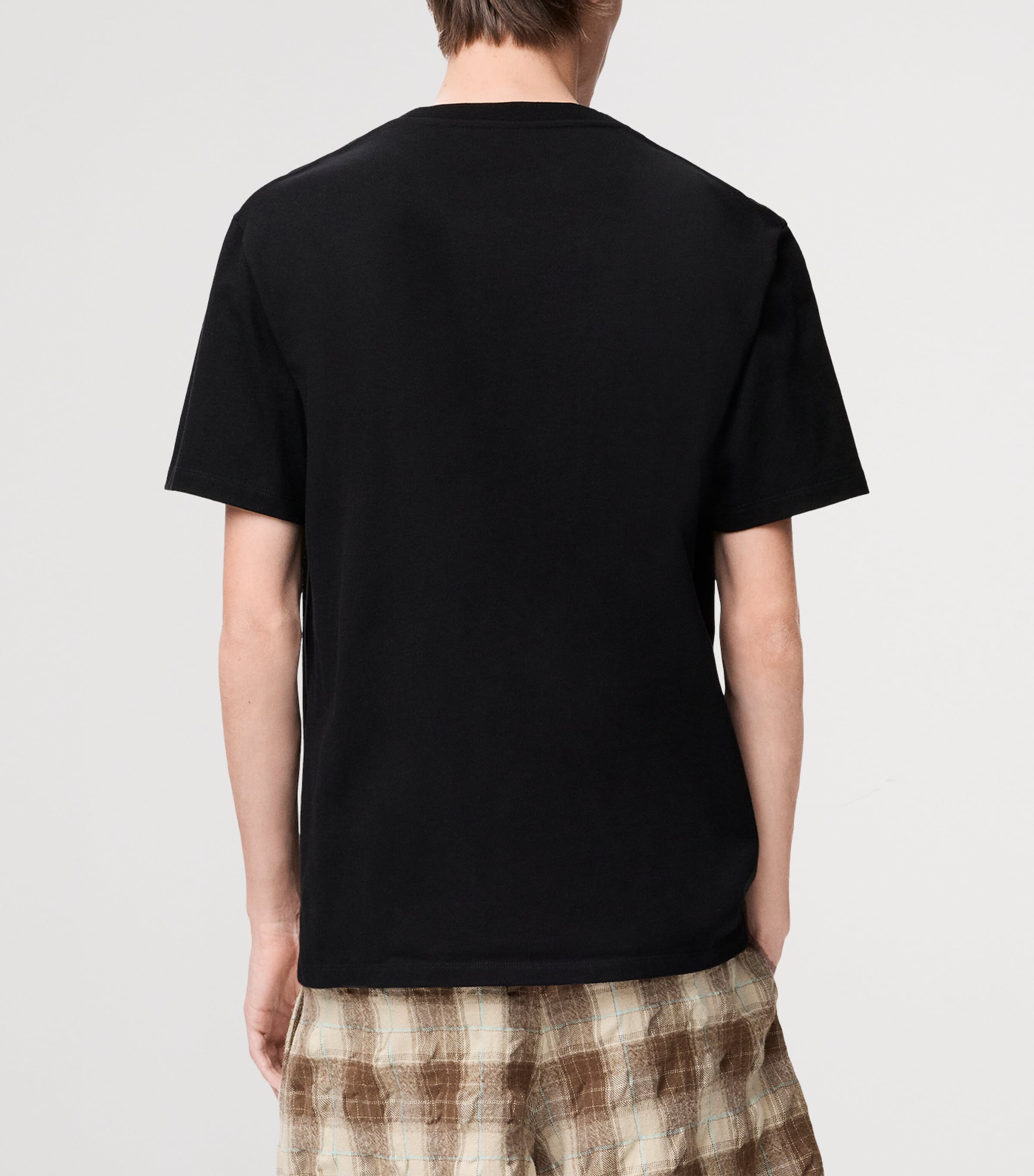 Cotton Pocket Logo T-Shirt BLACK Image 4