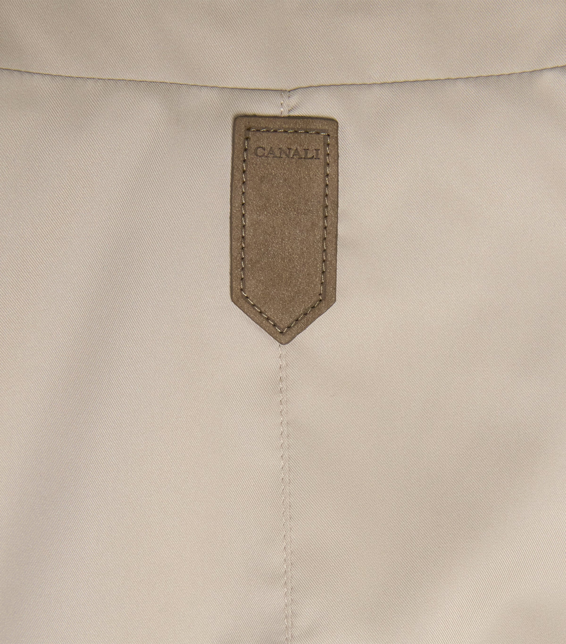 Canali Mens High-Neck Gilet Grey Image 6