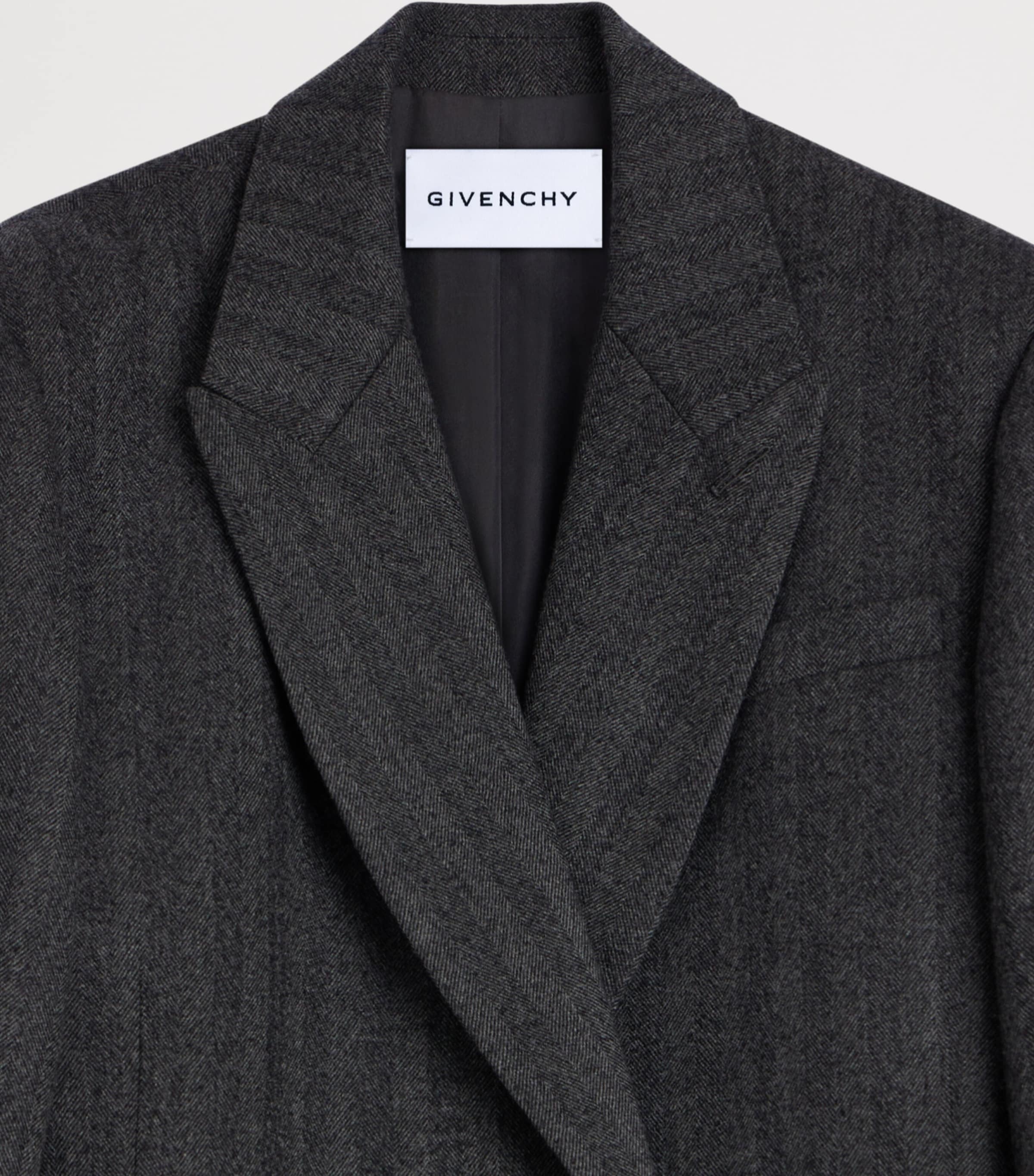 Givenchy Womens Wool Longline Coat Image 6