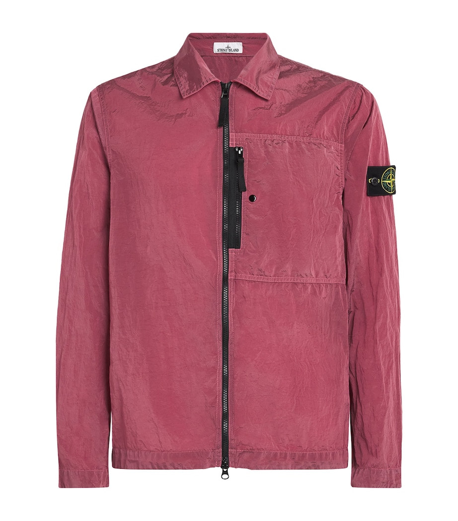 Stone Island Mens Nylon Metal Overshirt Image 1