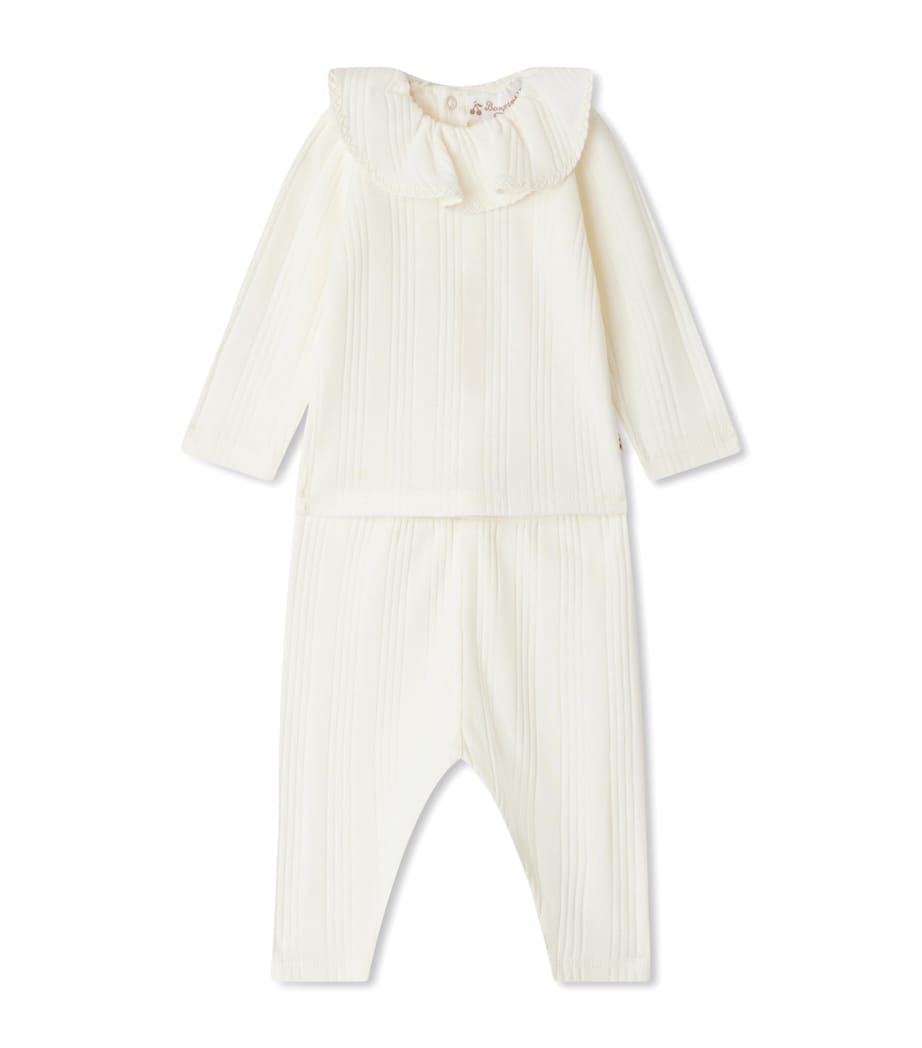 Organic Cotton Jelsia 2-Piece Set (1-18 Months) ECRU Image 1